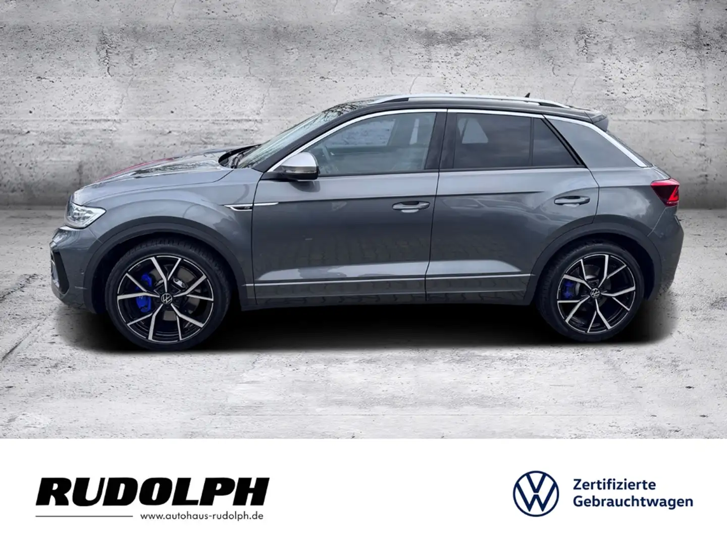Volkswagen T-Roc R 2.0 TSI 4Motion DSG LED Navi BT SHZ PDC Fernlich Grau - 2