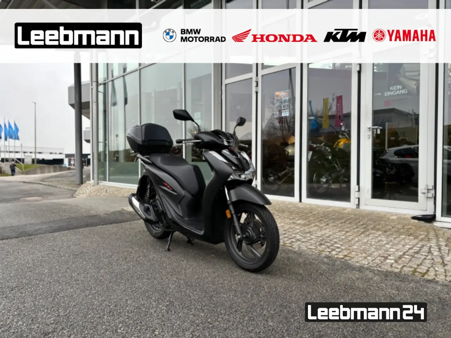 Honda SH 125 i sehr gepflegt, Negro - 1