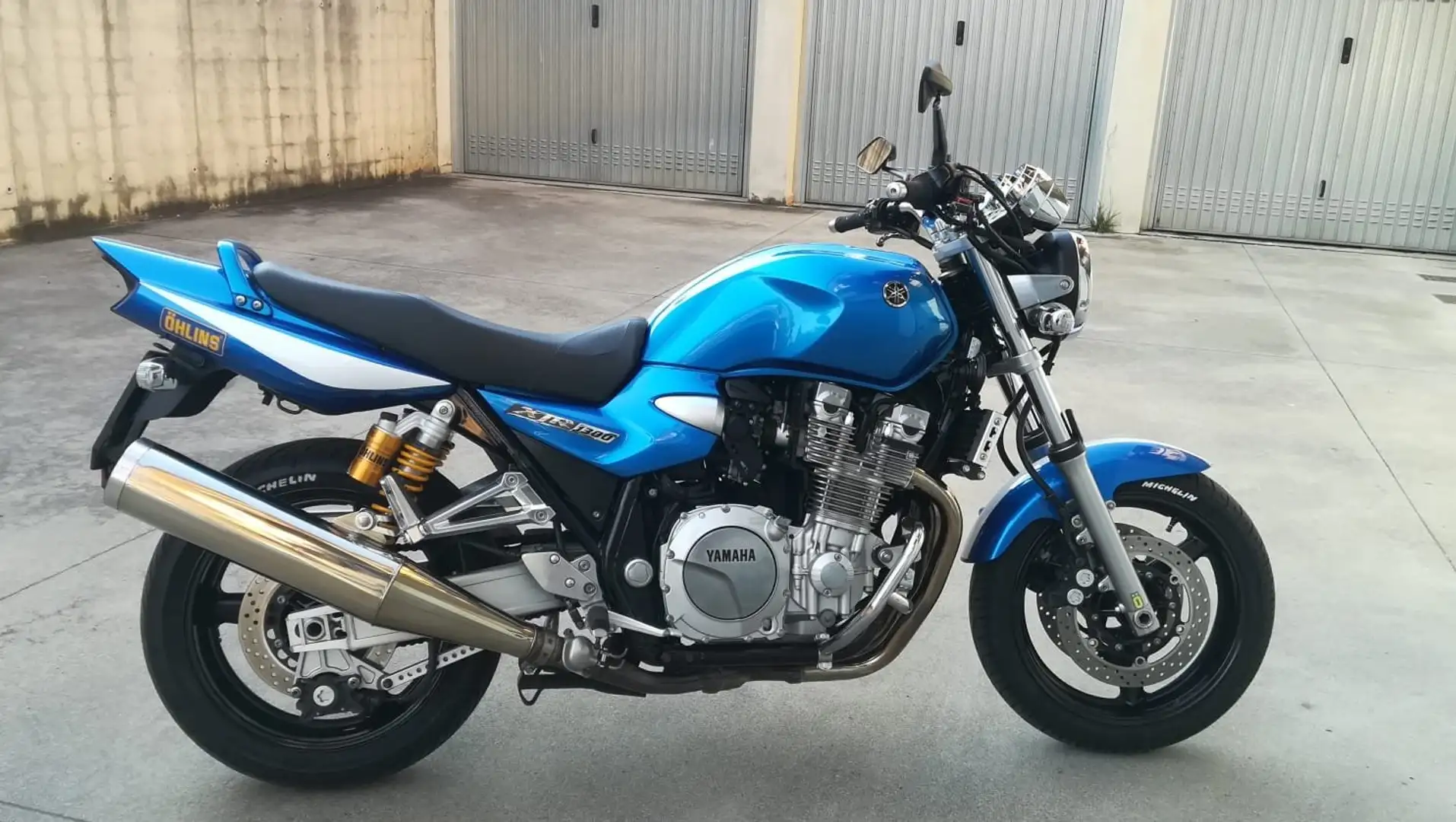 Yamaha XJR 1300 Sp Bleu - 1