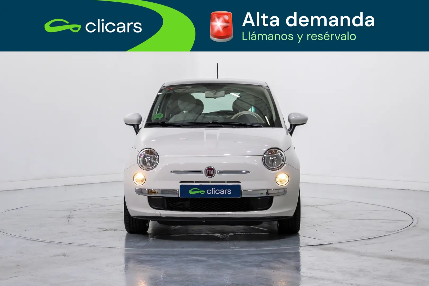 Fiat 500 1.2 Lounge Blanco - 2