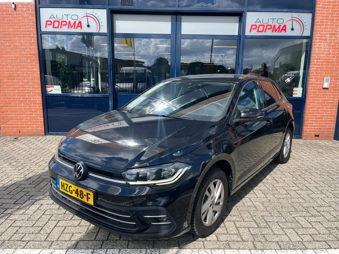 Volkswagen Polo 1.0 TSI 95pk Automaat / IQ light / Android- Apple Noir - 1