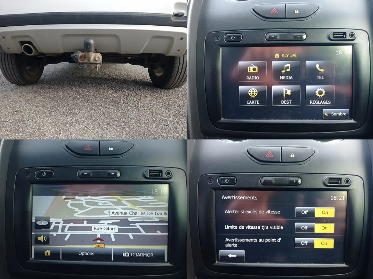 Dacia Duster 1.5 DCI 110CH 4X2 LAUREATE + OPTIONS Blanc - 2
