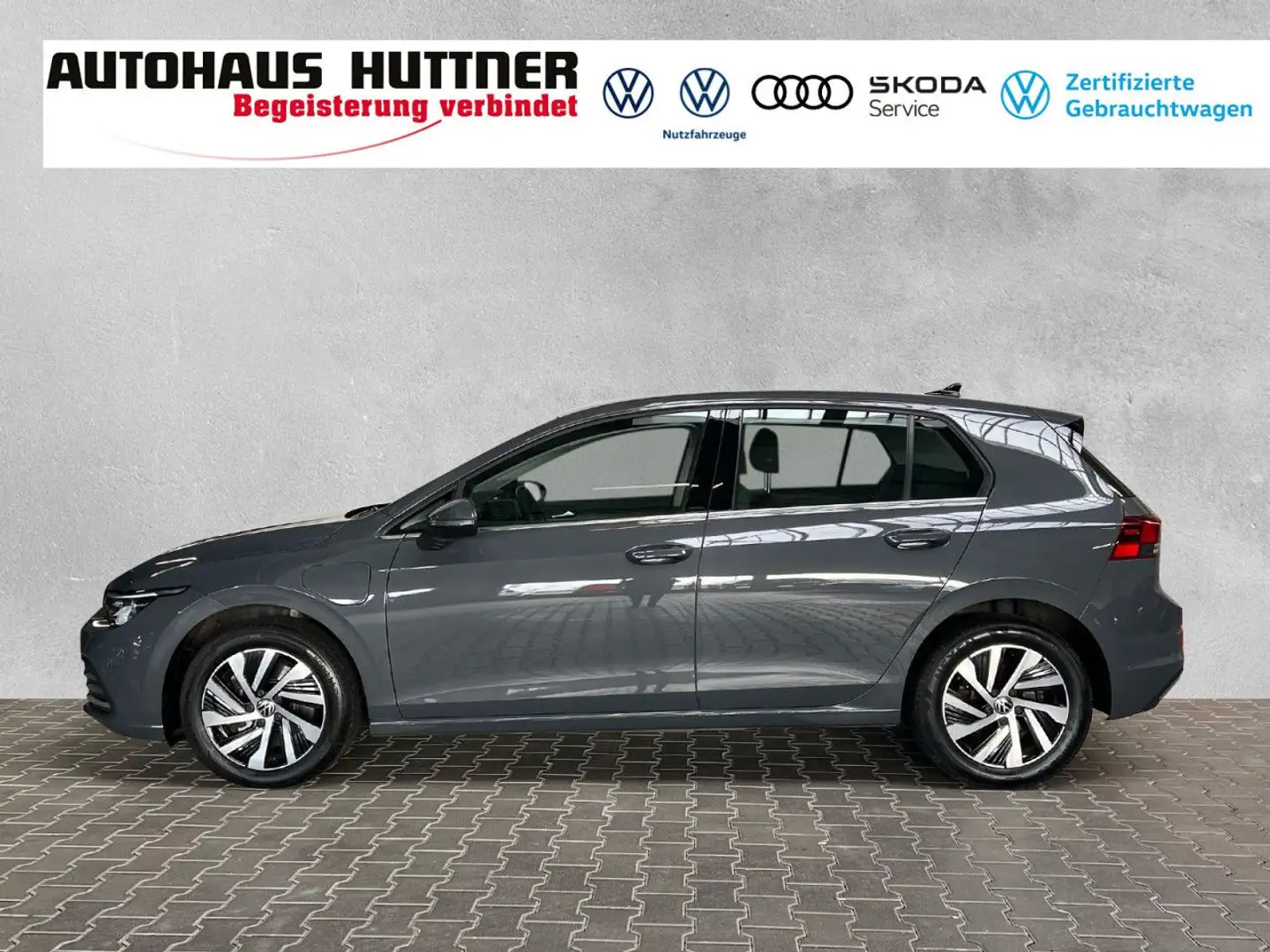 Volkswagen Golf 8 STYLE 1.4 eHybrid DSG LED NAVI RÜCKFAHRKAME Gris - 2