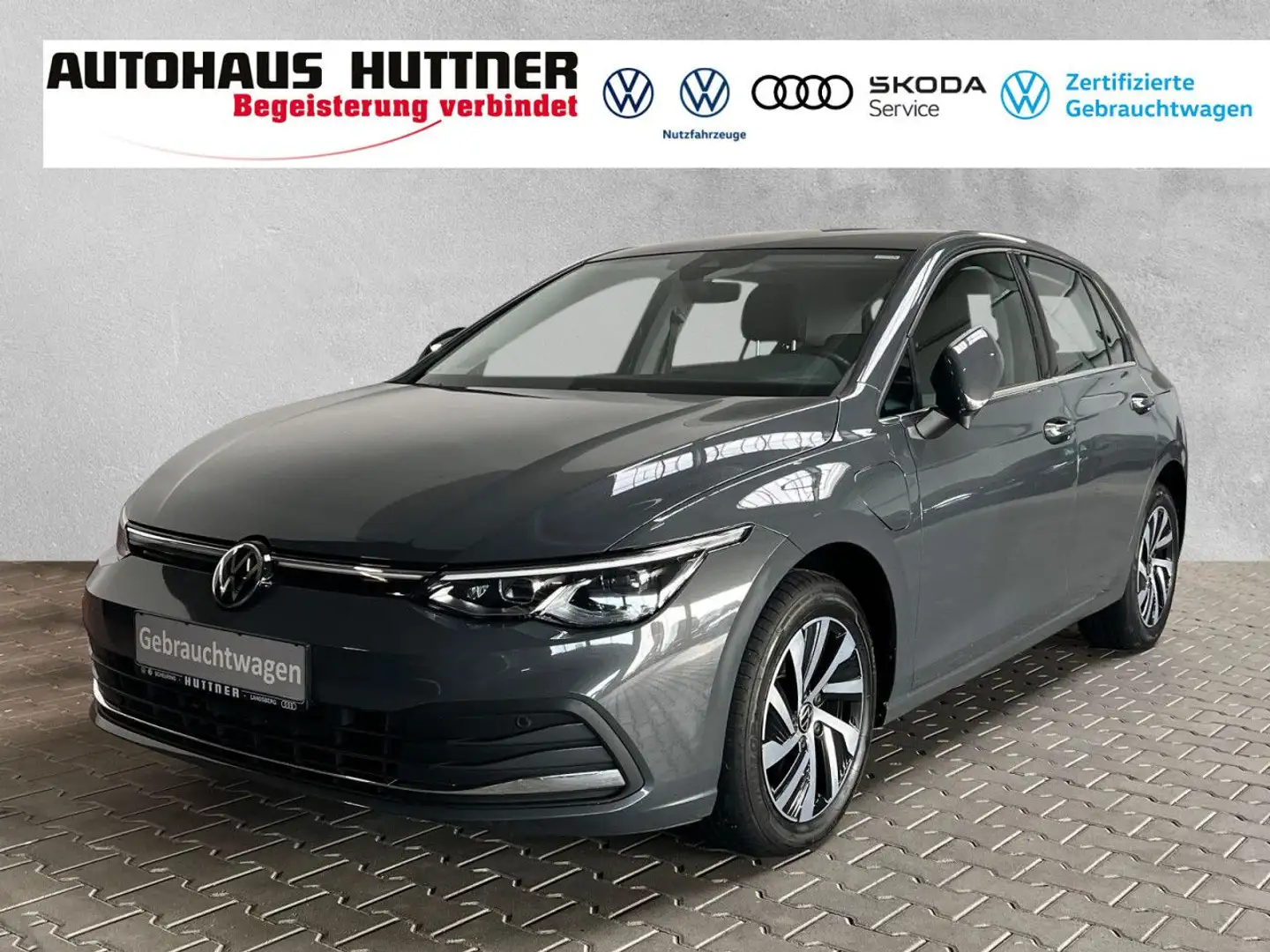 Volkswagen Golf 8 STYLE 1.4 eHybrid DSG LED NAVI RÜCKFAHRKAME Gris - 1