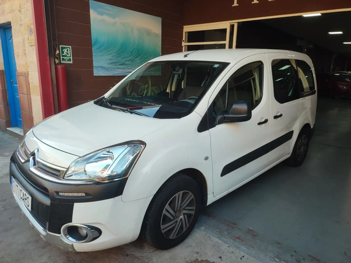 Citroen Berlingo Combi 1.6HDI SX Multispace 75 Blanco - 2