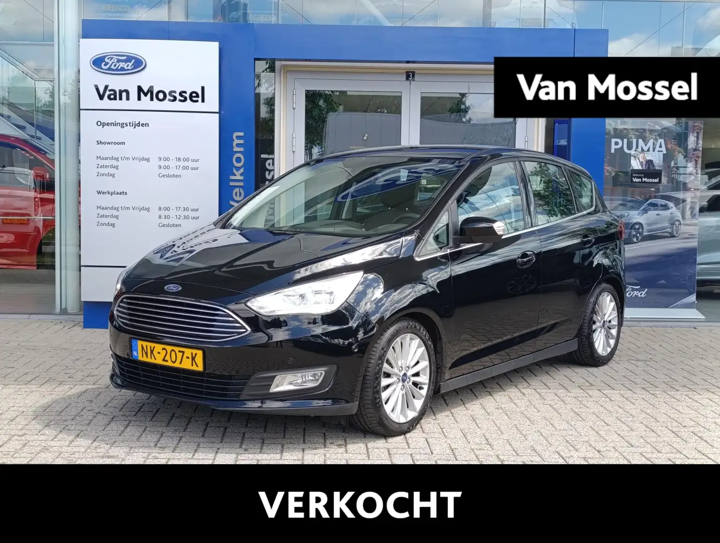 Ford C-Max 1.5 Titanium | 150PK | Trekhaak | 1500KG Trekgewic Noir - 1