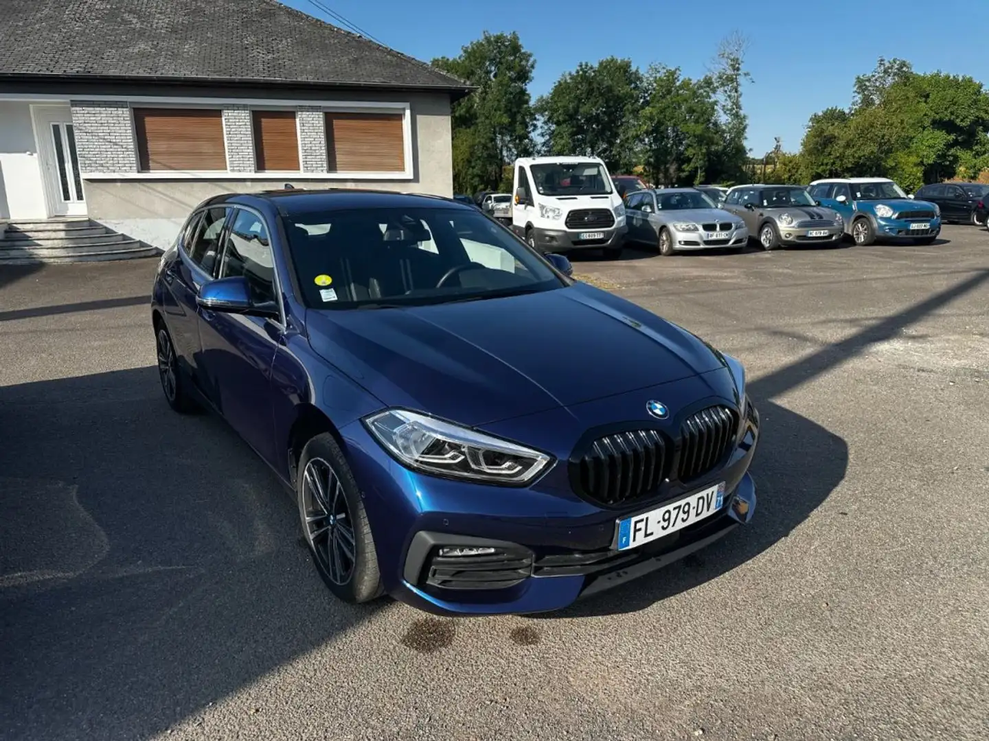 BMW 116 116dA 116ch DKG7 Bleu - 2
