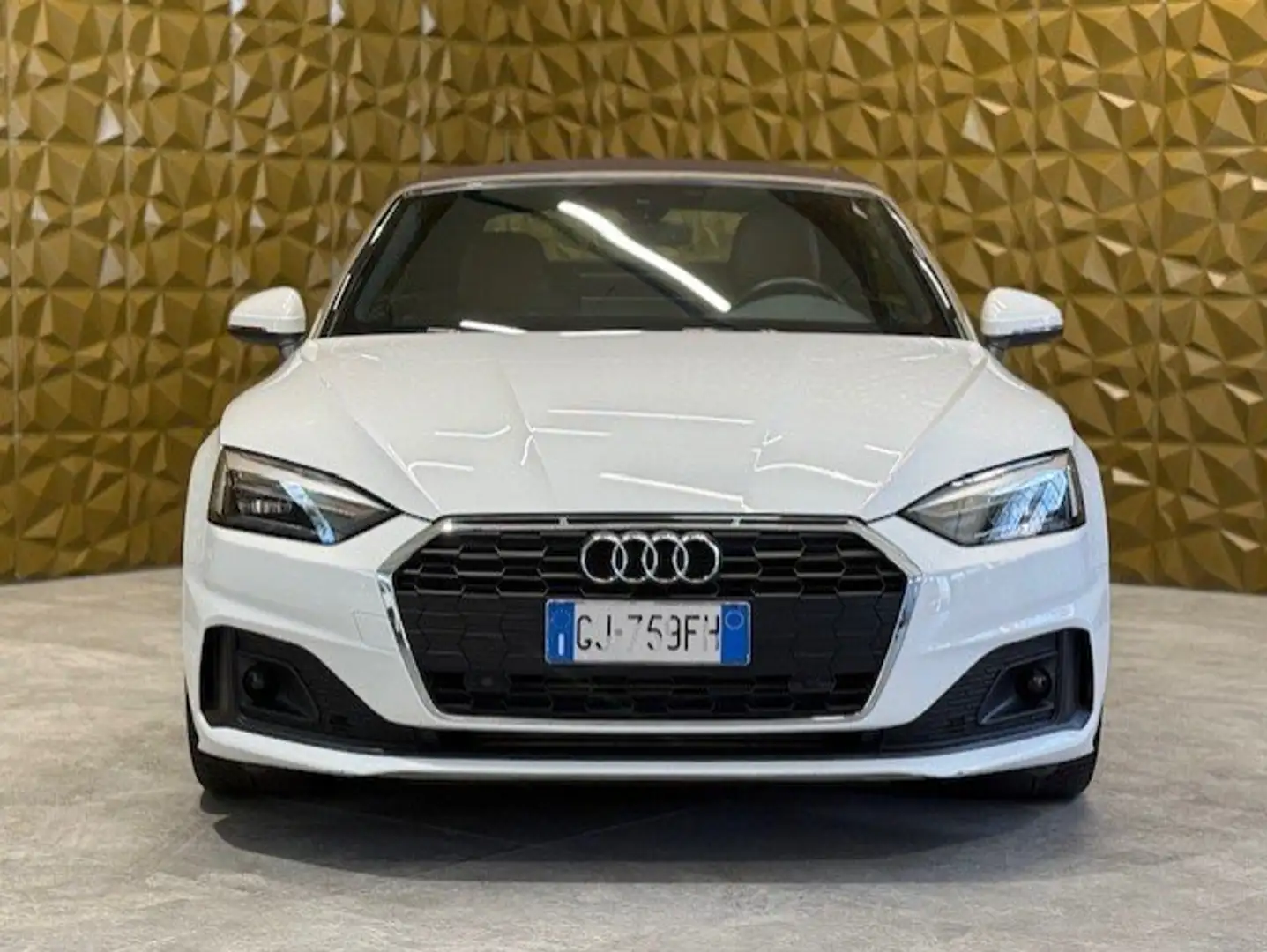 Audi A5 A5 Cabrio 40 2.0 tfsi mhev Advanced 204cv s-tronic Blanc - 1