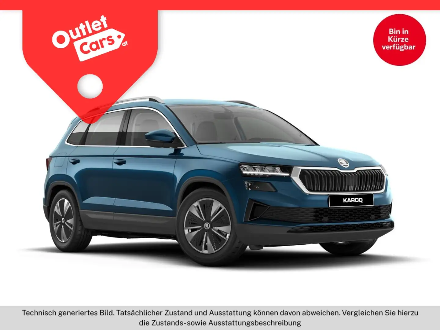 Skoda Karoq 1.5 TSI ACT Style LED+NAVI+RADAR+RFK+LM Blau - 1