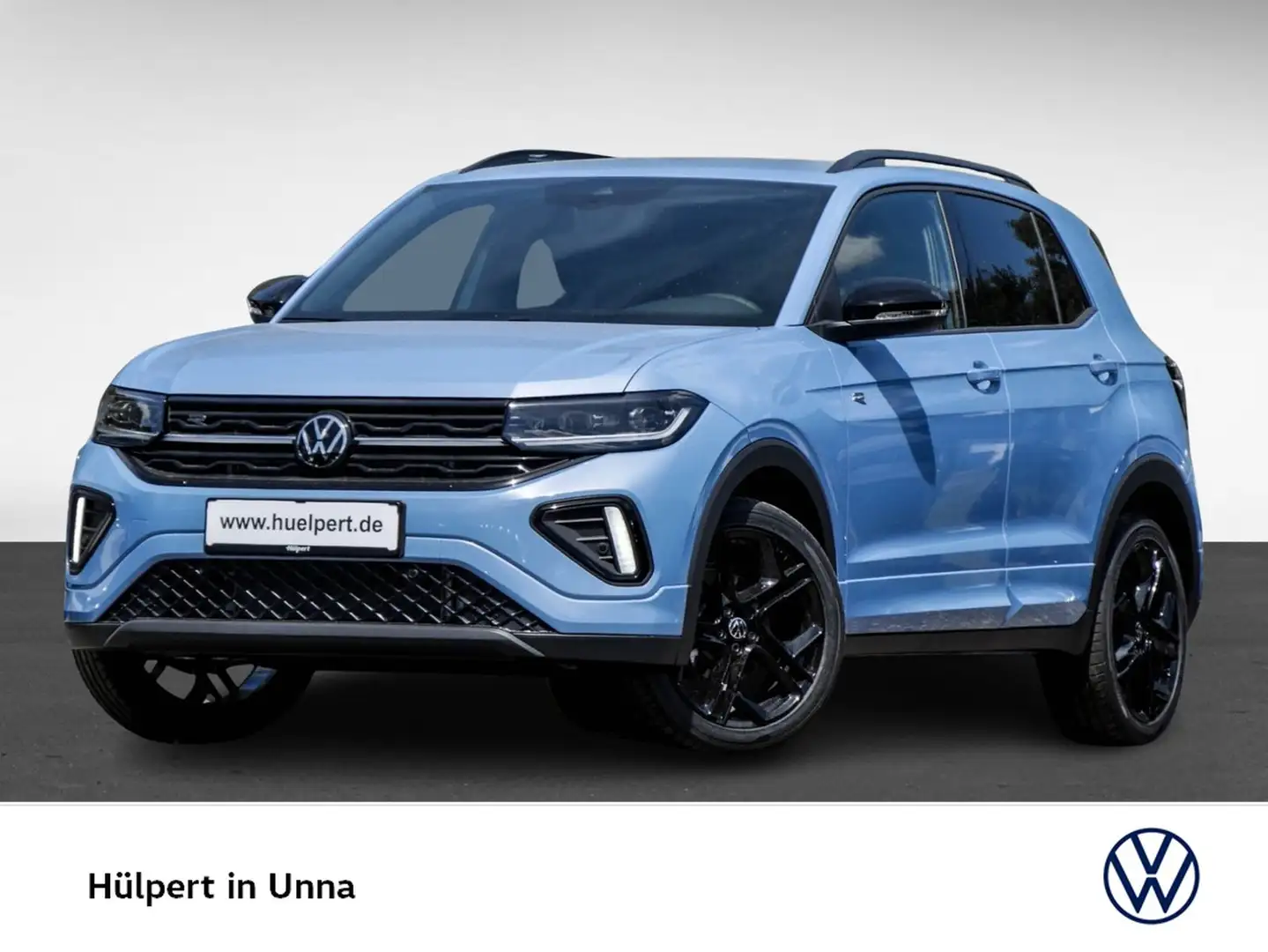 Volkswagen T-Cross 1.0 R-LINE DSG BLACKSTYLE CAM KEYLESS Bleu - 1