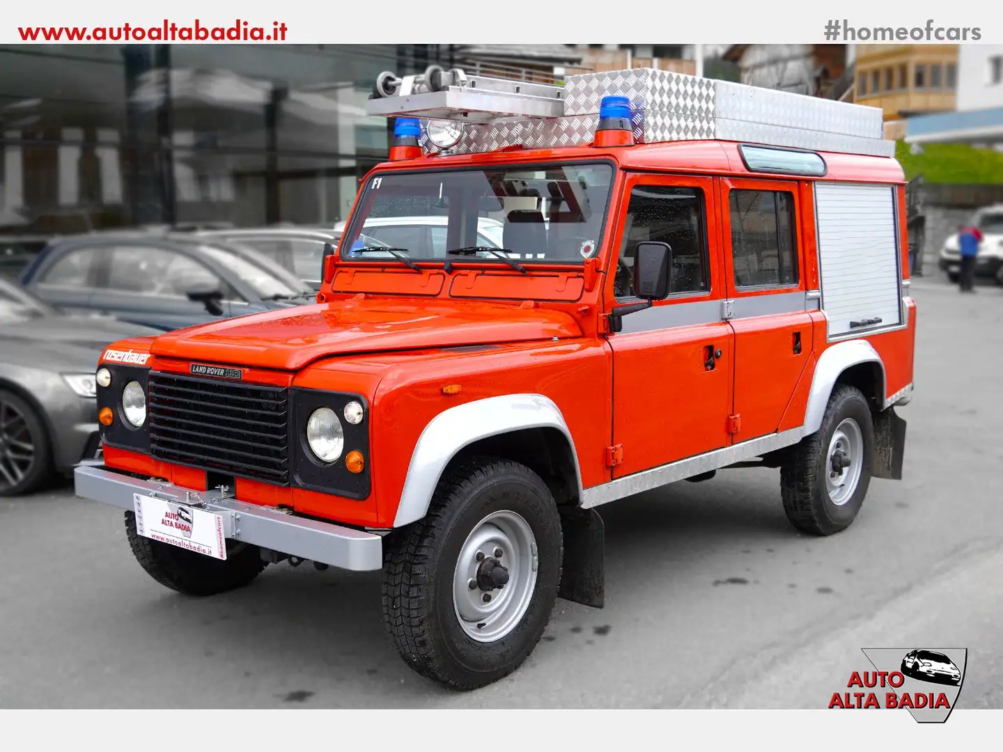 Land Rover Defender Land Rover Defender 110" 3.5 V8 - Vigili del Fuoco Rosso - 1