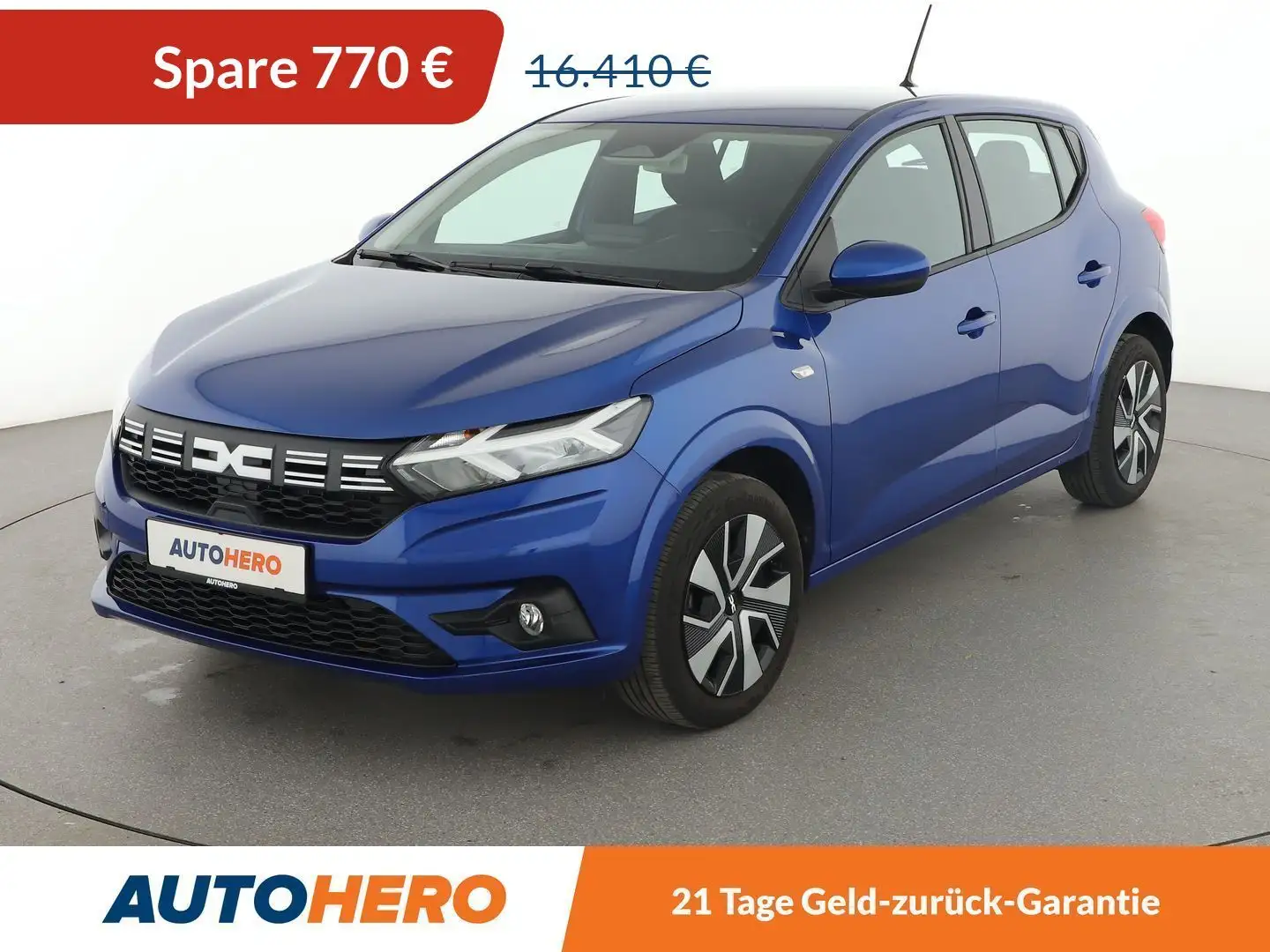 Dacia Sandero 1.0 TCe Expression *AHK*KLIMA*TEMPO*GARANTIE* Blue - 1