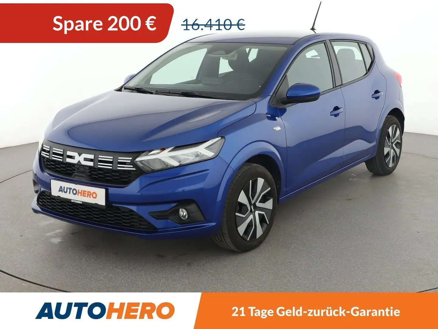 Dacia Sandero 1.0 TCe Expression *AHK*KLIMA*TEMPO*GARANTIE* Blau - 1
