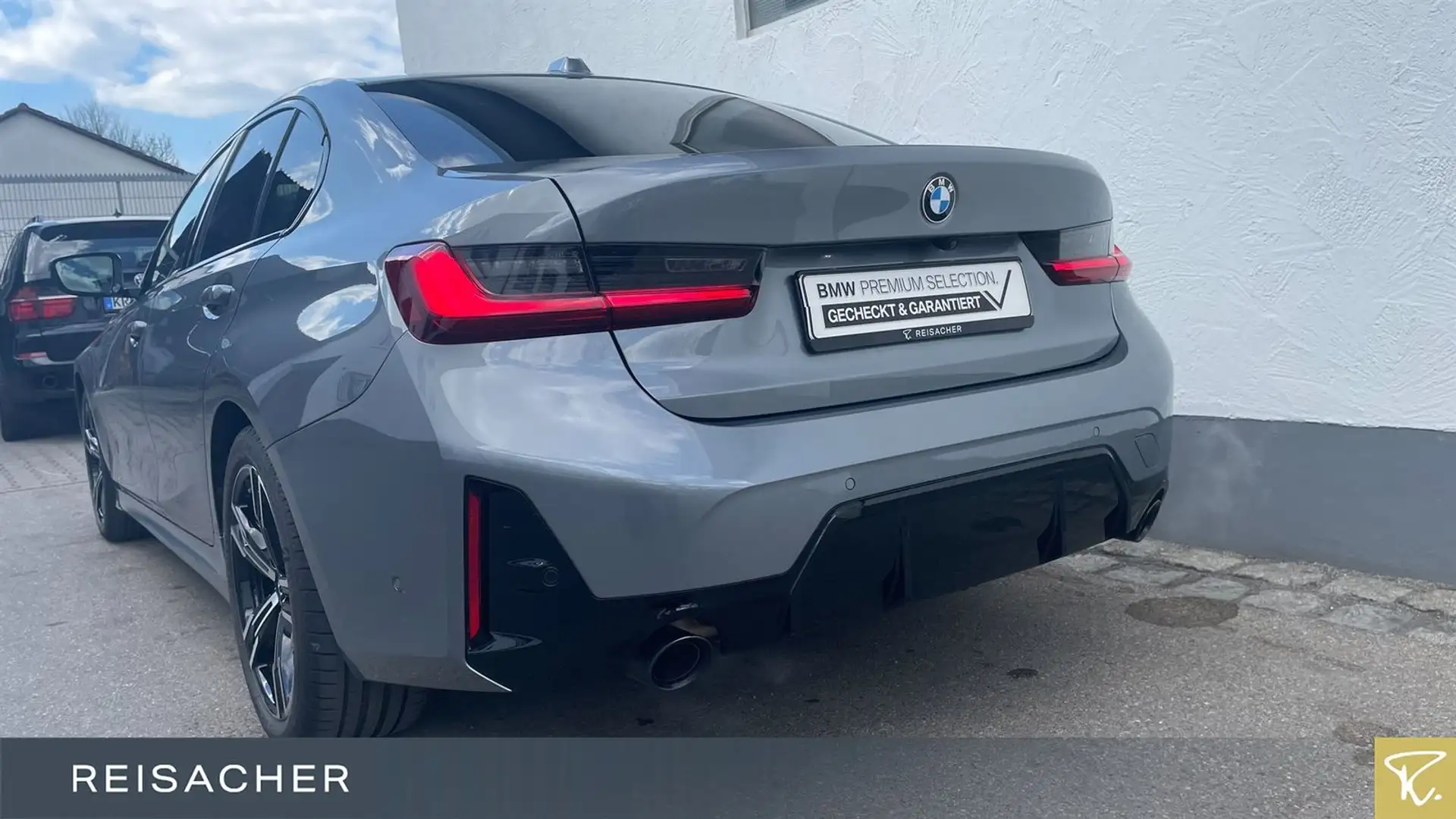 BMW 318 i A Lim Gris - 2