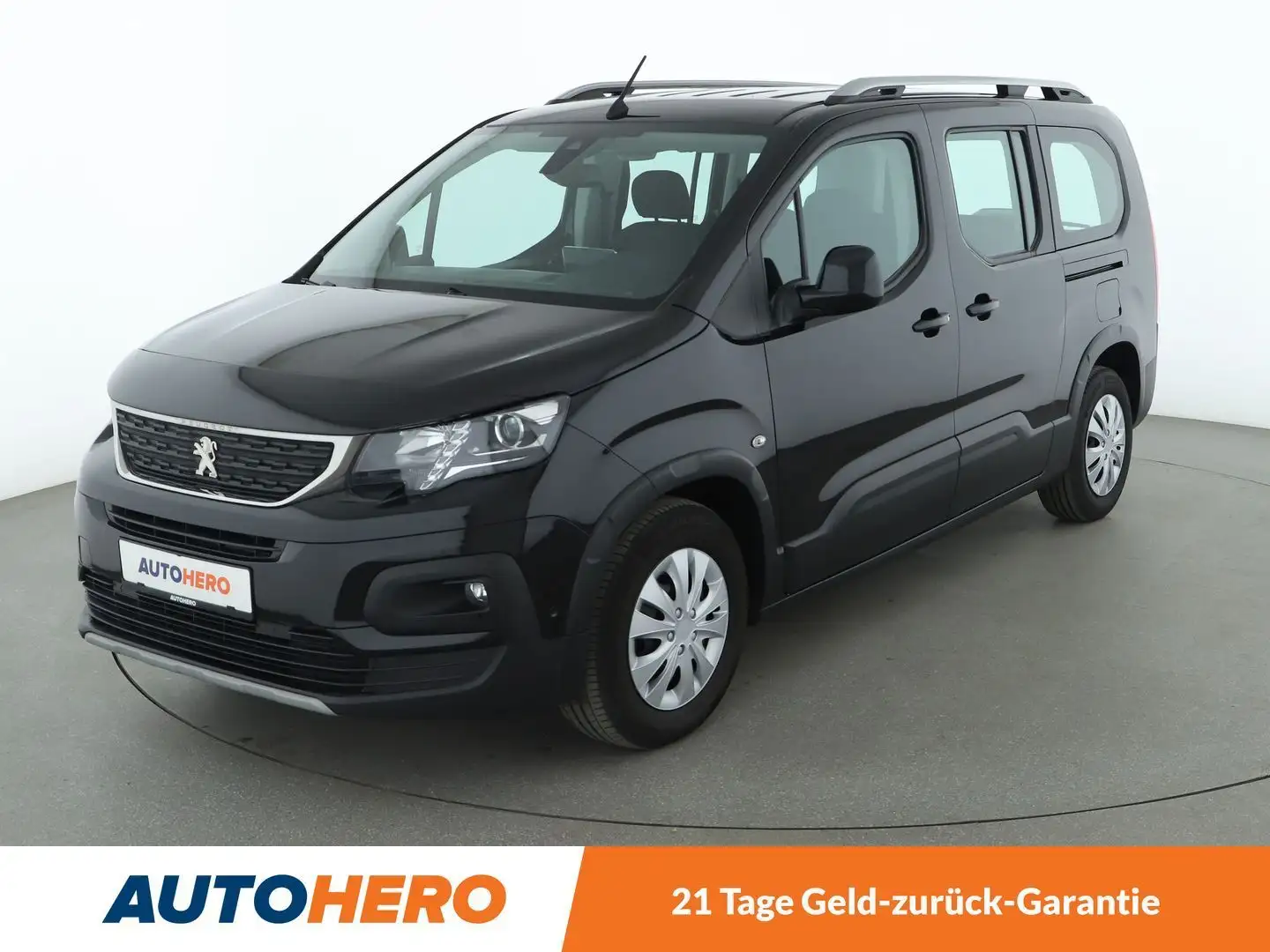 Peugeot Rifter 1.5 Blue-HDi Allure L2 Aut*TEMPO*CAM*PDC*AHK* Schwarz - 1