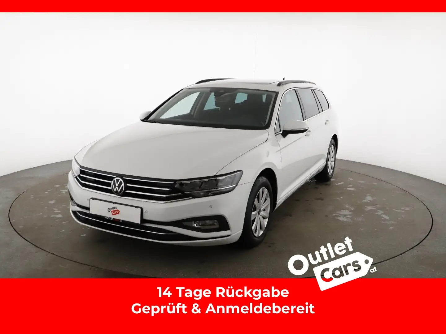Volkswagen Passat Variant 2.0 TDI BMT Business ASSIST+Pano Weiß - 1