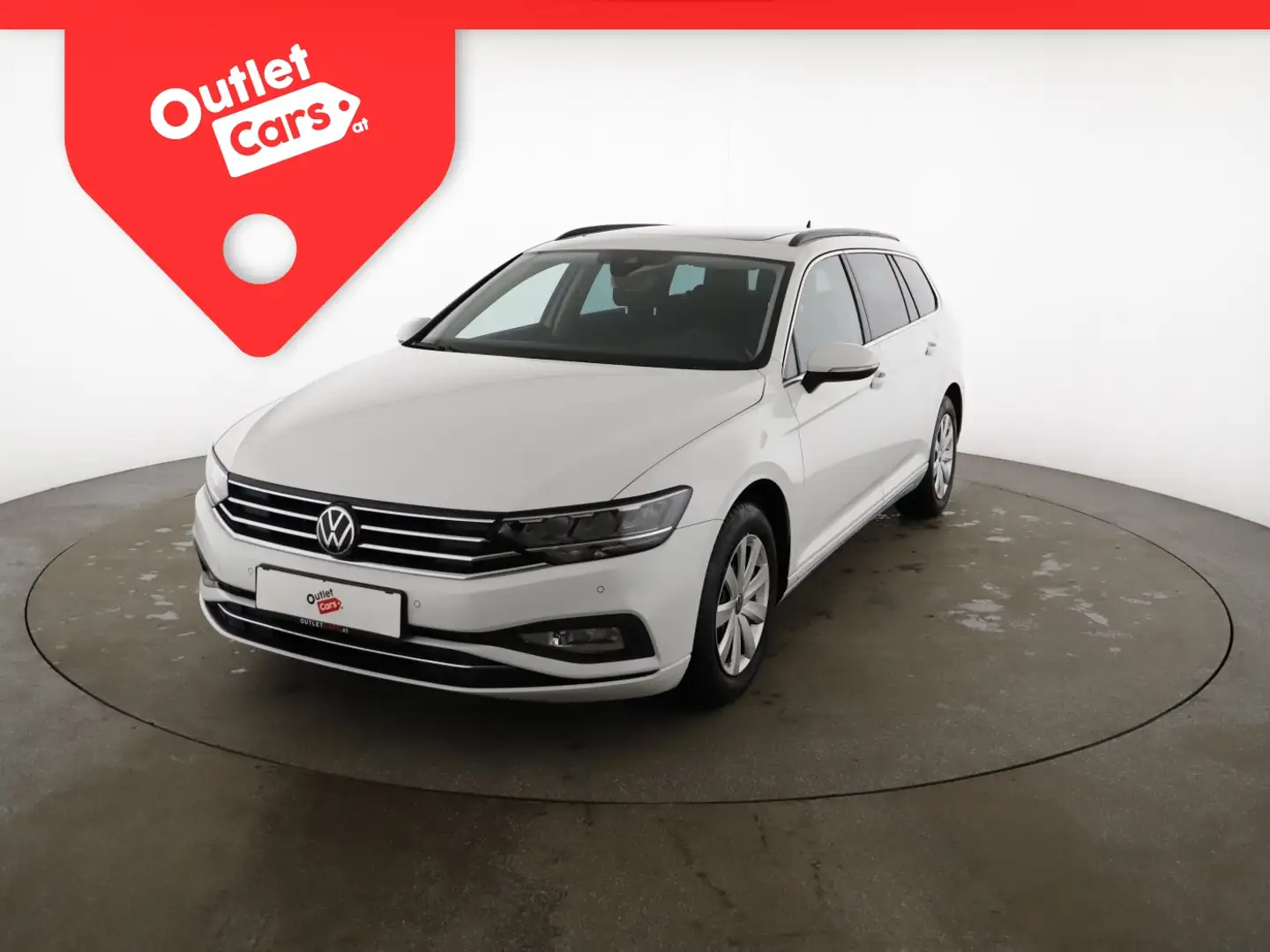 Volkswagen Passat Variant 2.0 TDI Bus. DSG LED+RADAR+ASSIST Weiß - 1