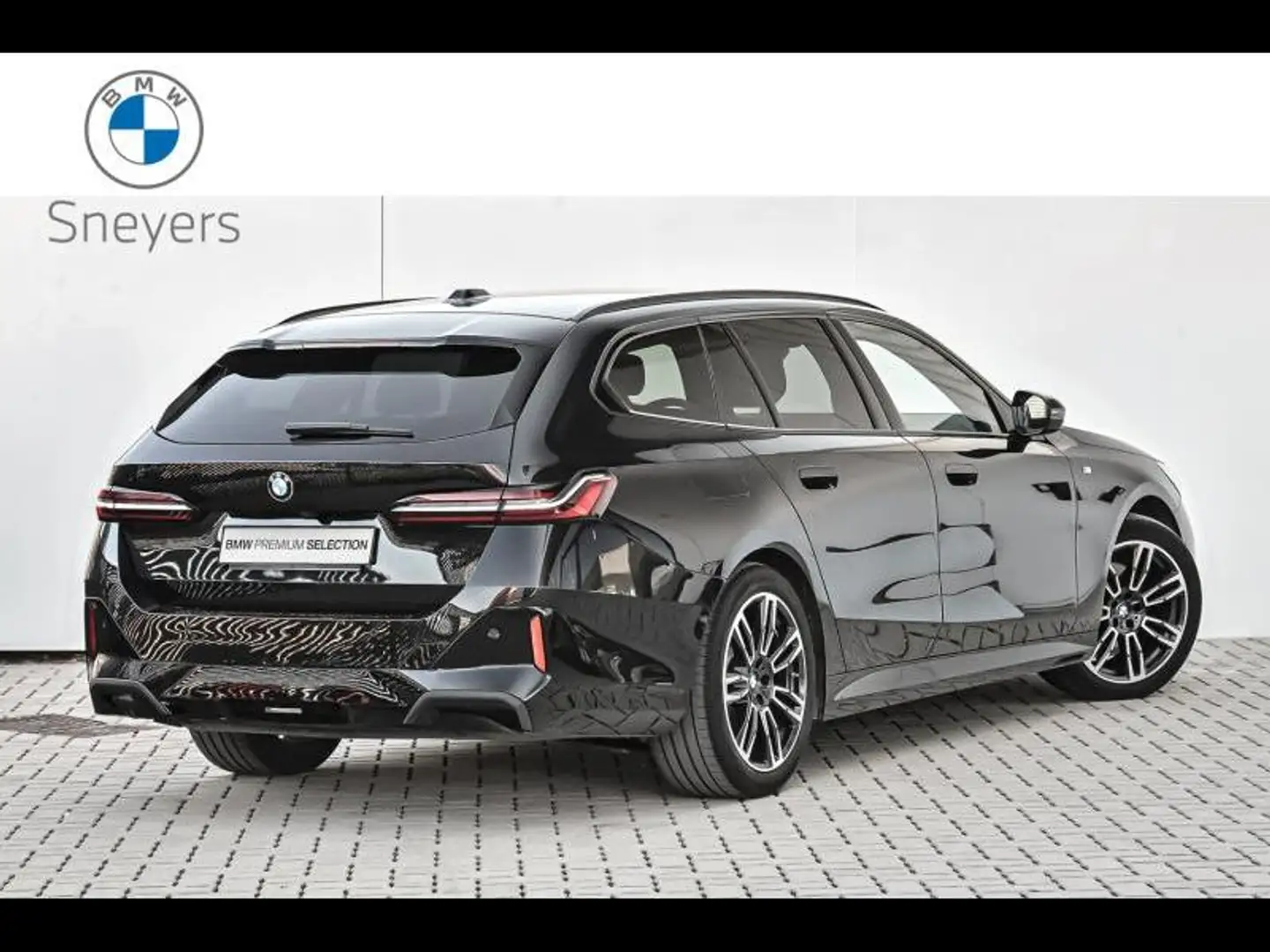 BMW 520 520d Touring Zwart - 2