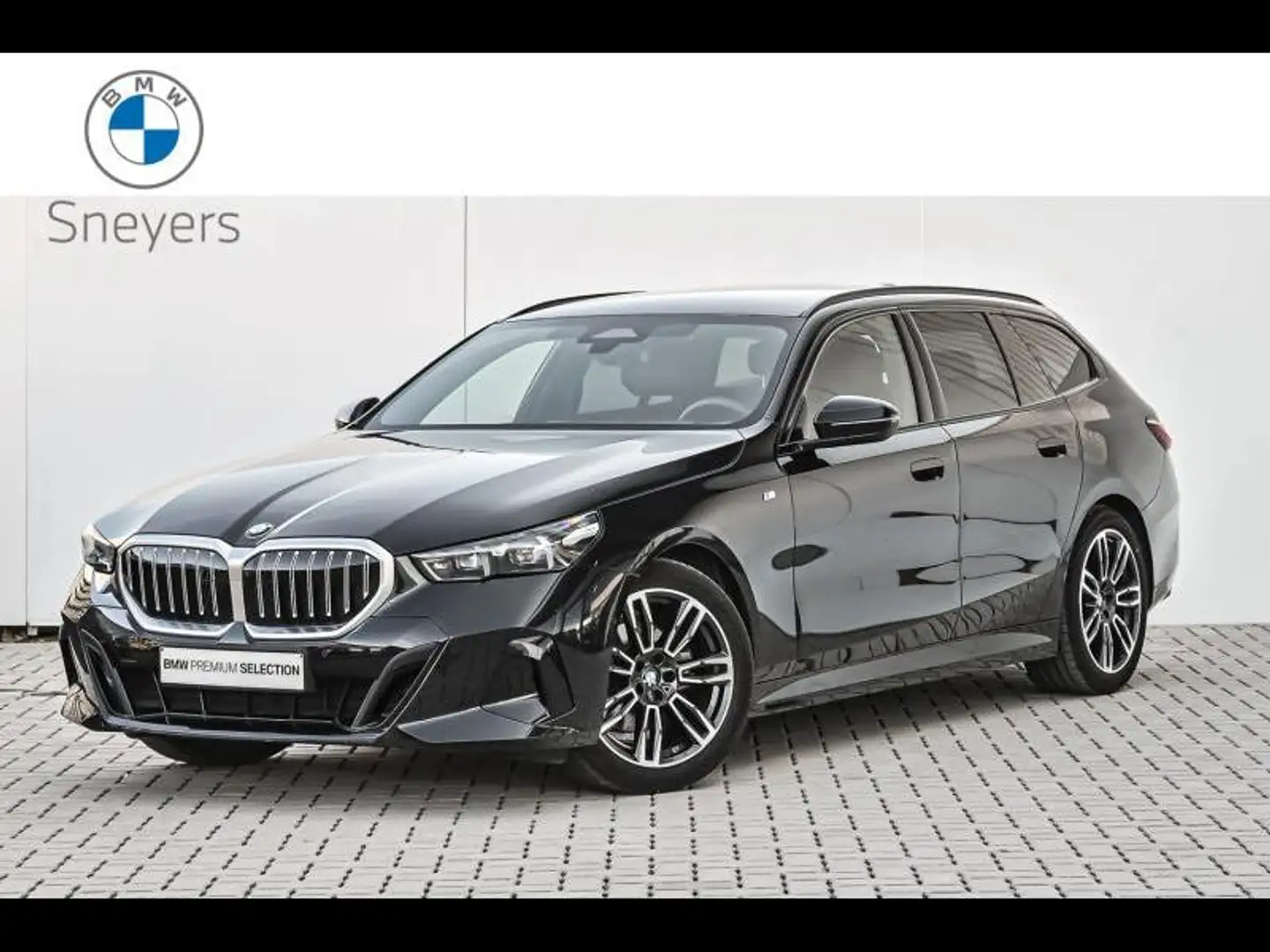 BMW 520 520d Touring Zwart - 1