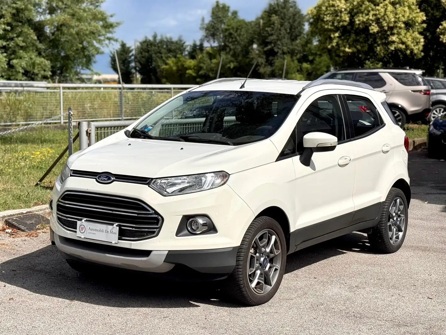 Ford EcoSport 1.5 tdci 90cv Limited Unico Propriet. NEOPATENTATI Weiß - 1