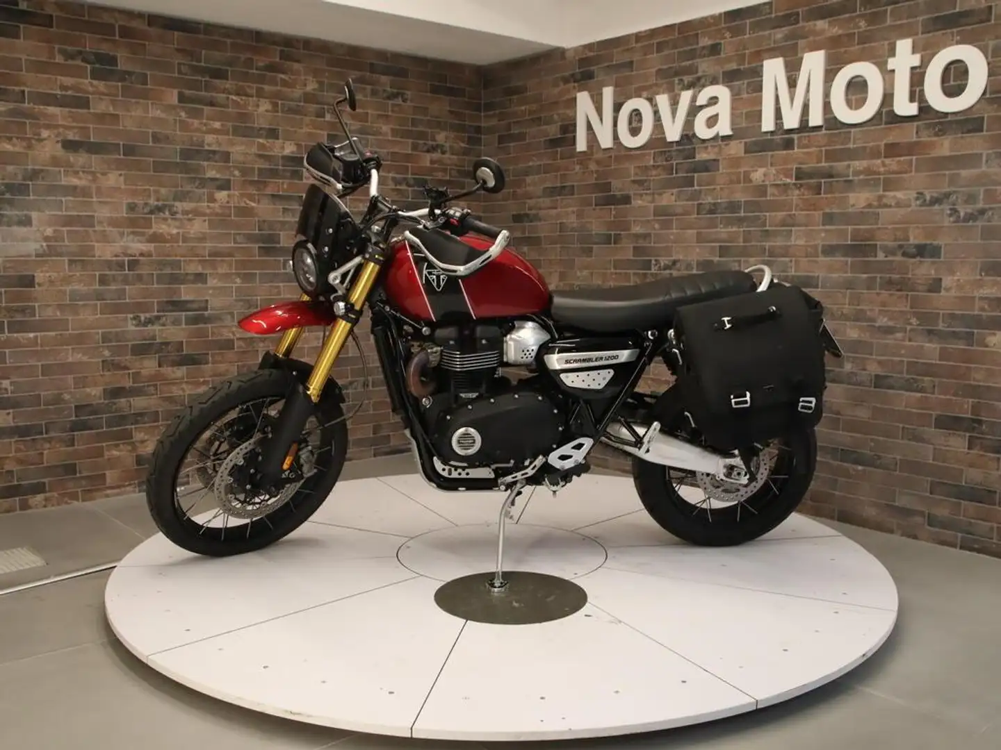 Triumph Scrambler 1200 XE Abs my21 Rosso - 1