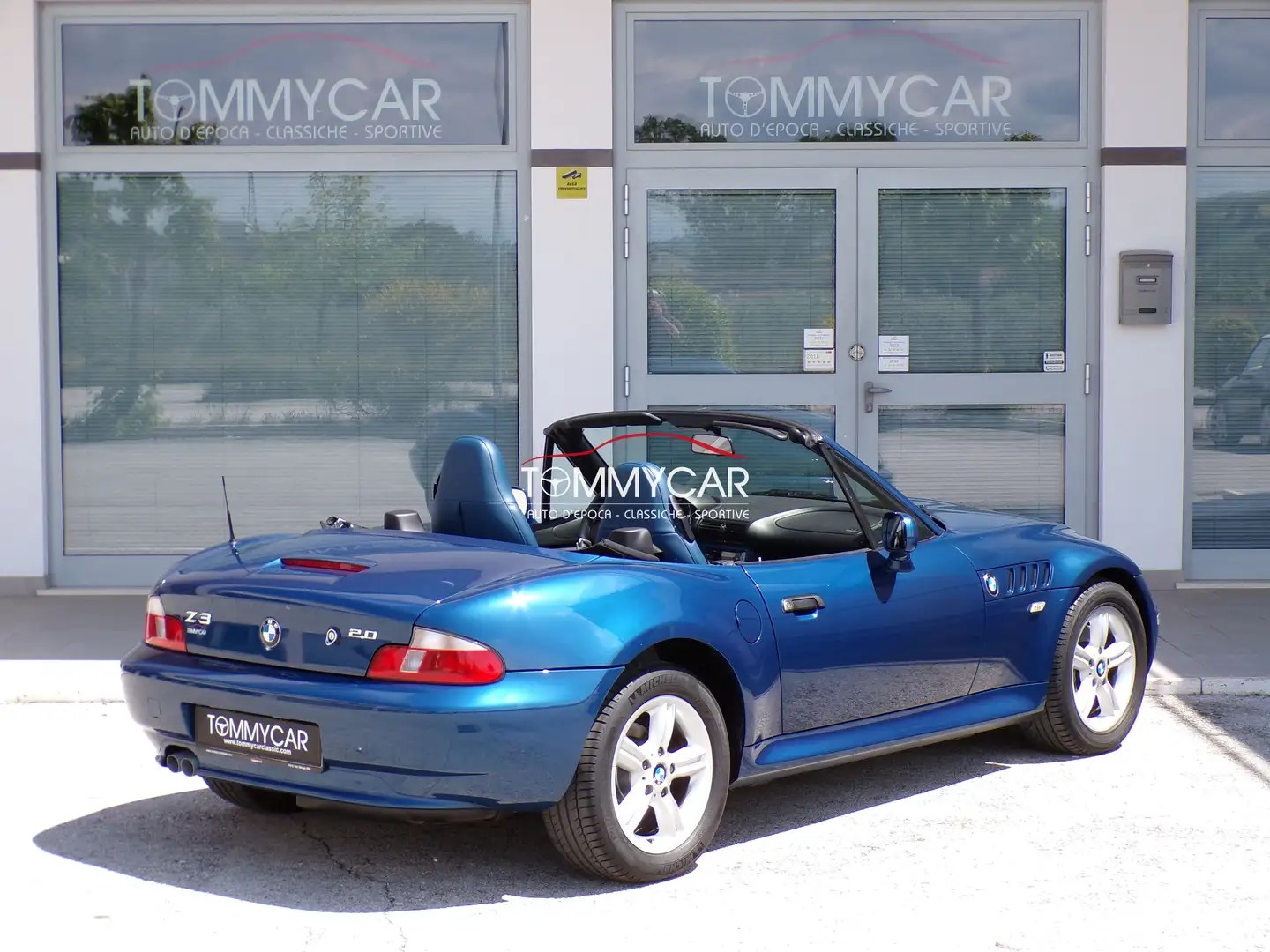 BMW Z3 2.0 6 cil.150cv. Capote elet.-Pelle-Clima- ASI CRS Blau - 2