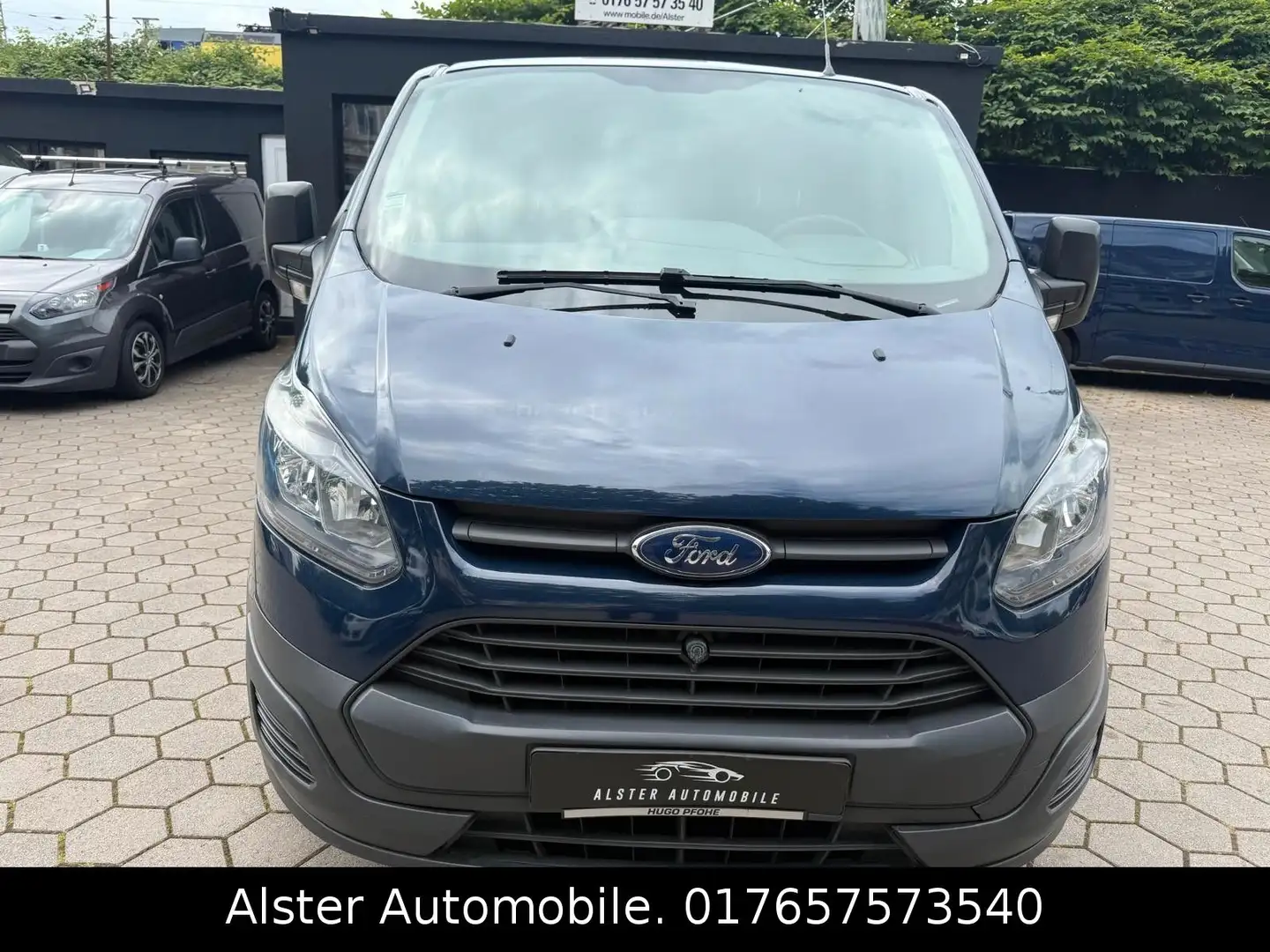Ford Transit Custom Kasten 290 L1, Sortimo Schranke. Bleu - 2
