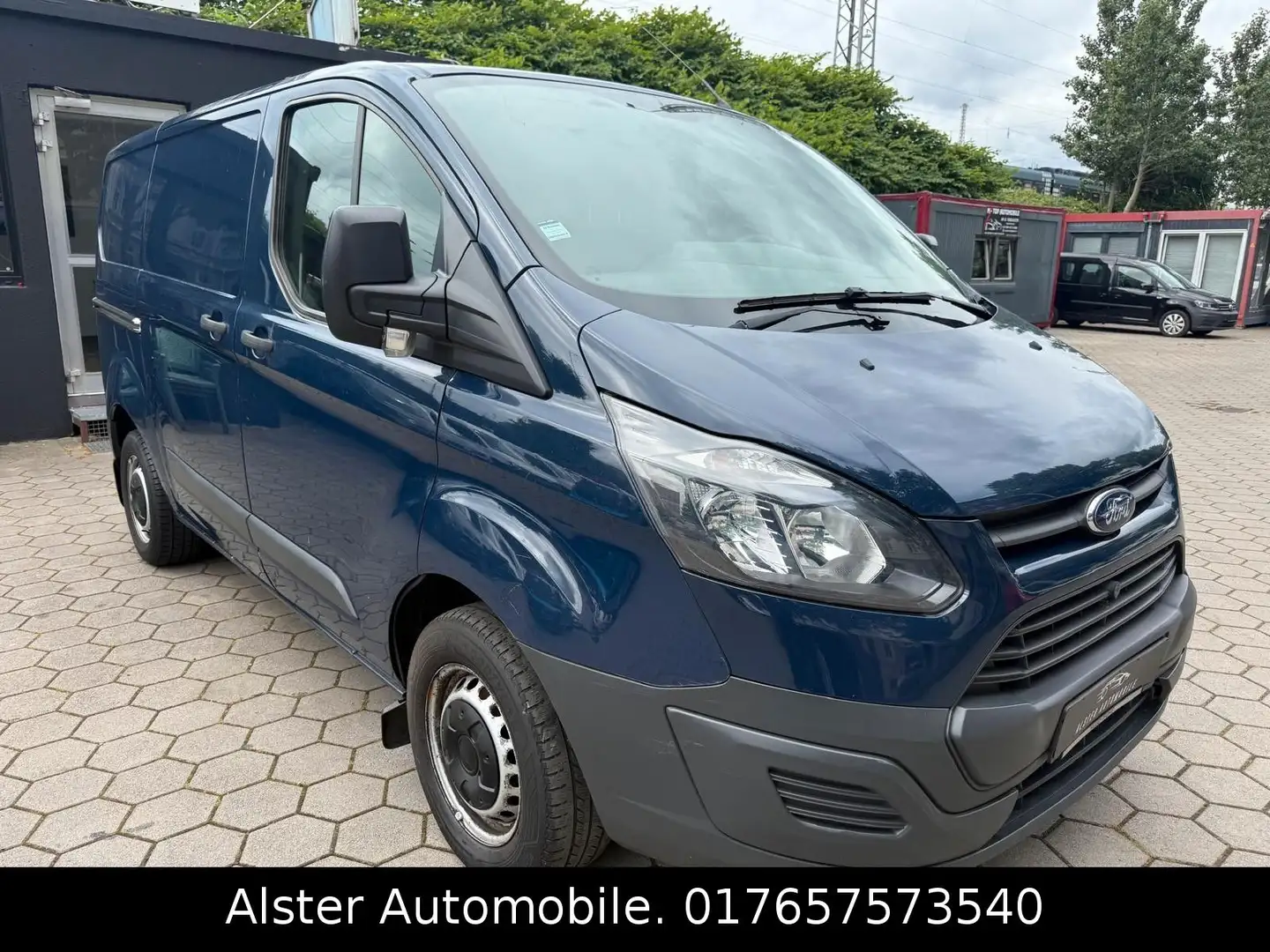 Ford Transit Custom Kasten 290 L1, Sortimo Schranke. Bleu - 1