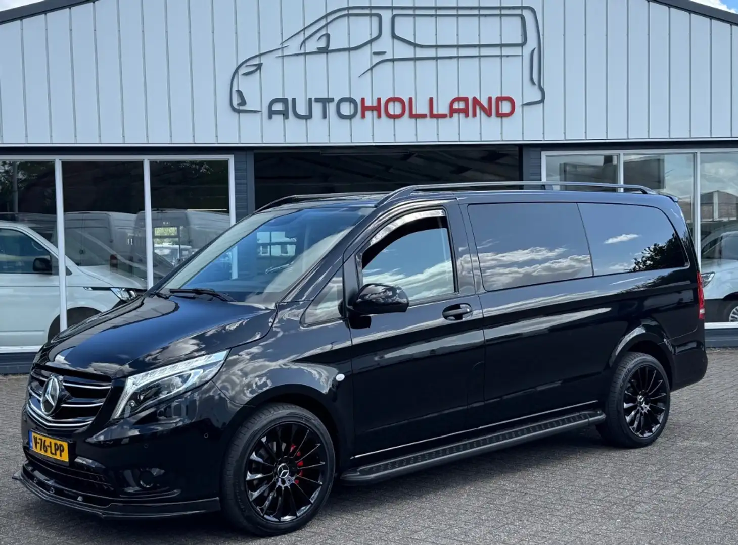 Mercedes-Benz Vito 114 CDI 100KW 136PK DC DUBBELE CABINE BLACK EDITIO Zwart - 1