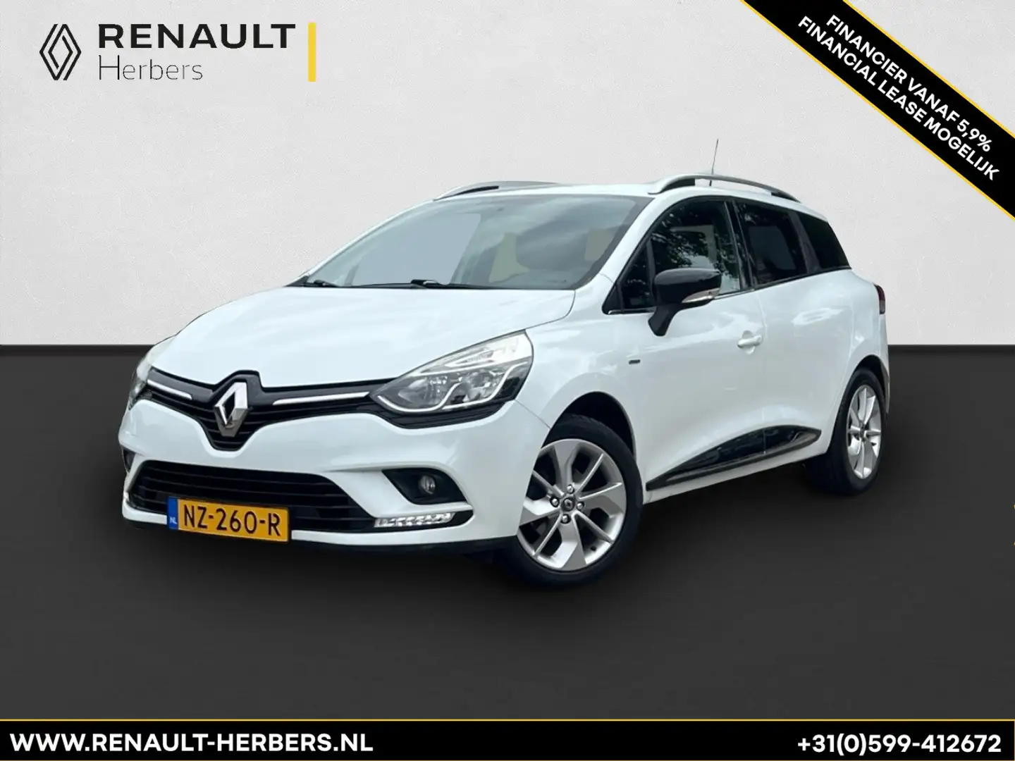 Renault Clio Estate 0.9 TCe Limited CRUISE / PRKEERSENSOR ACHTE Blanc - 1