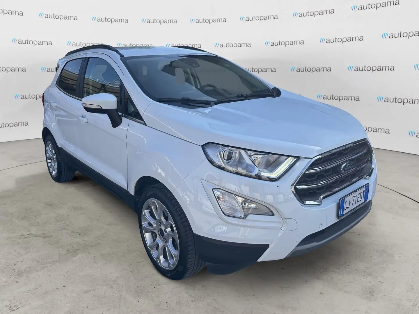 Ford EcoSport 1.0 EcoBoost 125 CV Start&Stop Titanium Blanc - 1