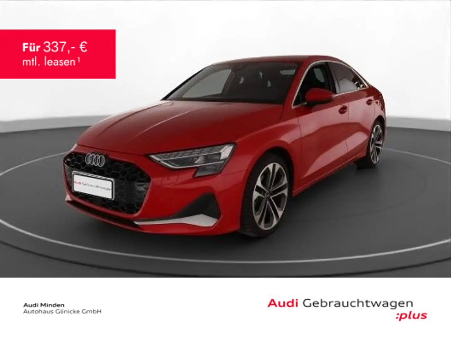 Audi A3 35 TDI advanced AHK Matrix LM 18" N Rouge - 1