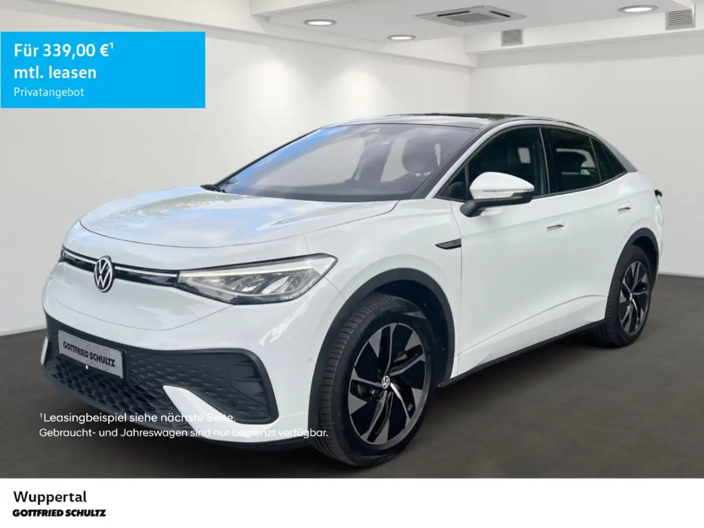 Volkswagen ID.5 Pro 150 kW AHK NAVI ACC KAM LED SHZ PDC LM Weiß - 1