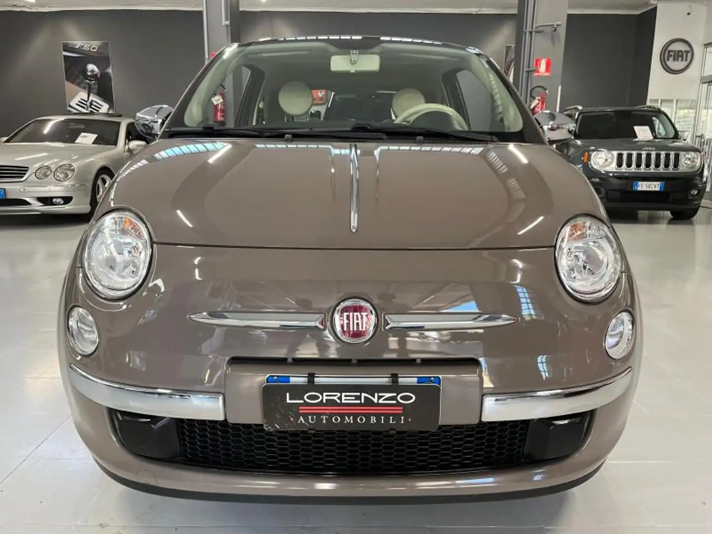 Fiat 500 1.2 Lounge 69cv Marrone - 2