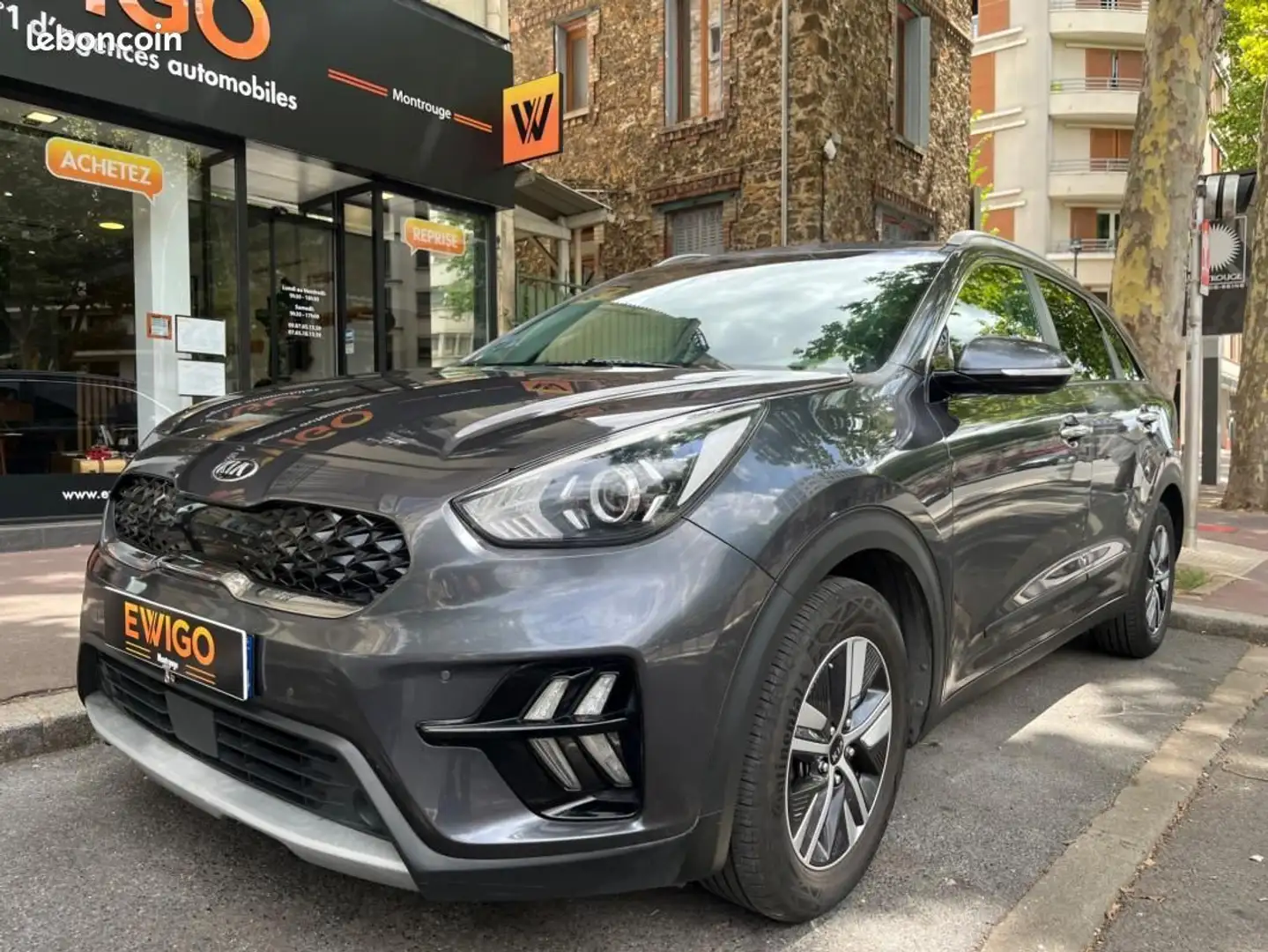 Kia Niro 1.6 GDI 141H 105 HYBRID HEV 1.3KWH ACTIVE BUSINESS Gris - 1