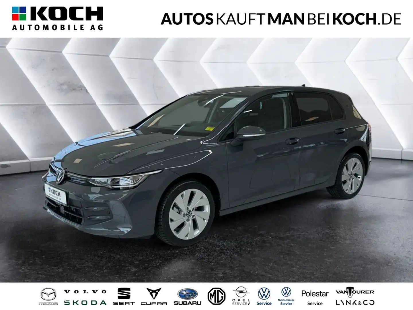Volkswagen Golf 1.5 TSI Life LED PDC ACC SHZ CARPLAY Klima Grau - 1