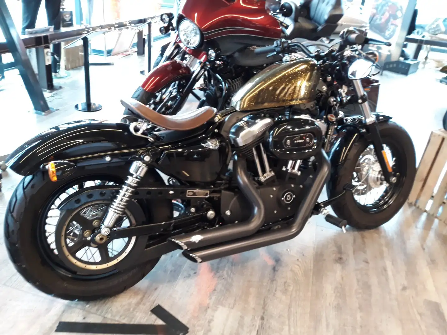 Harley-Davidson Sportster Forty Eight ACCESSOIRES: zoals op de foto + originele HD uitla Verde - 1