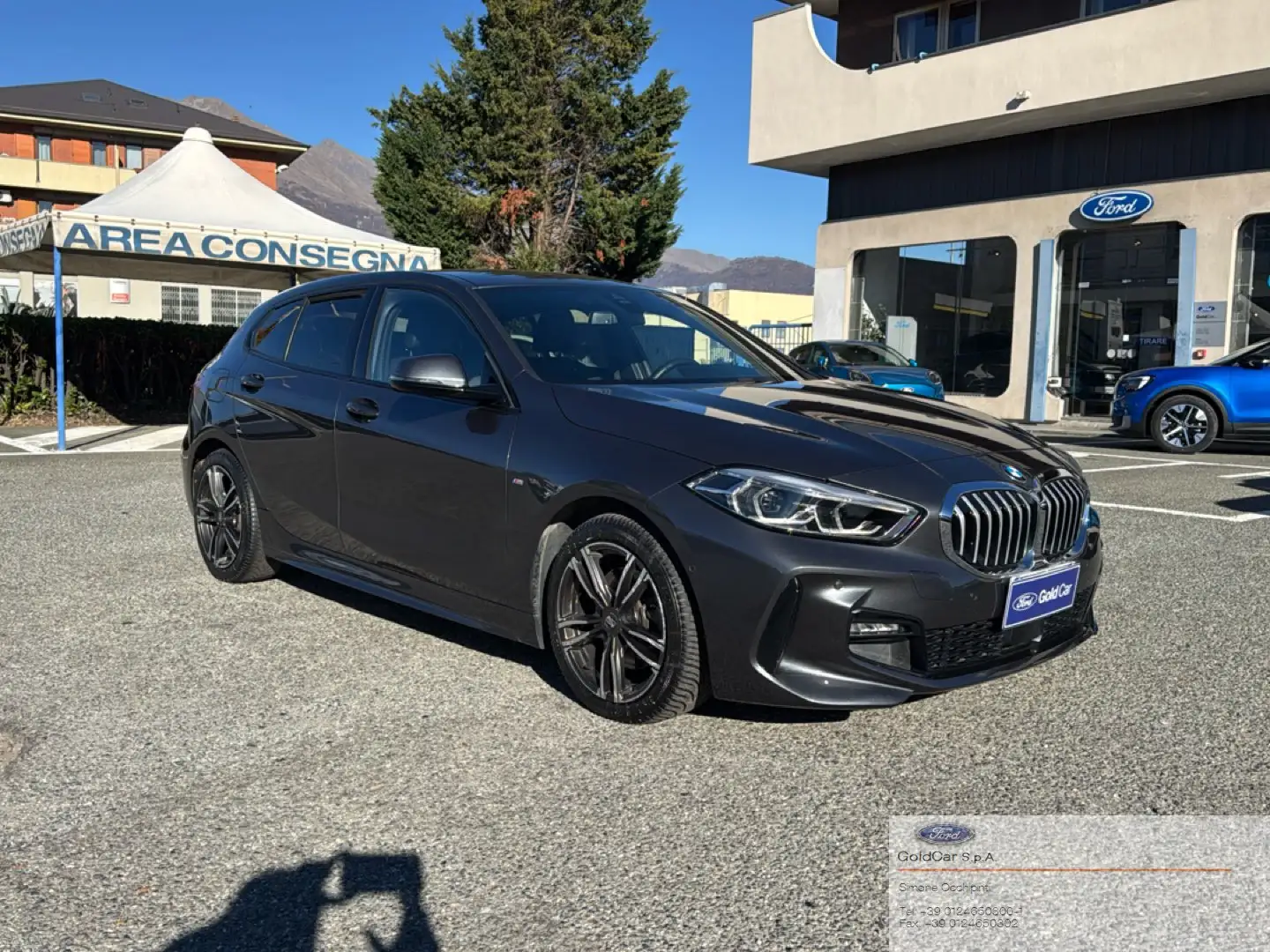BMW 118 118d 5p. Msport Grijs - 2