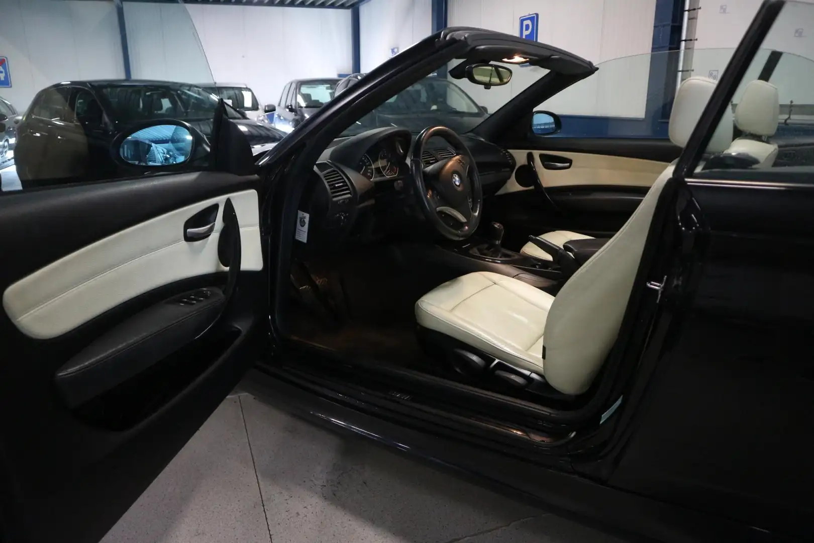 BMW 120 1-serie Cabrio 120i AIRCO/ COMPLEET ONDERHOUDEN/ C Siyah - 2