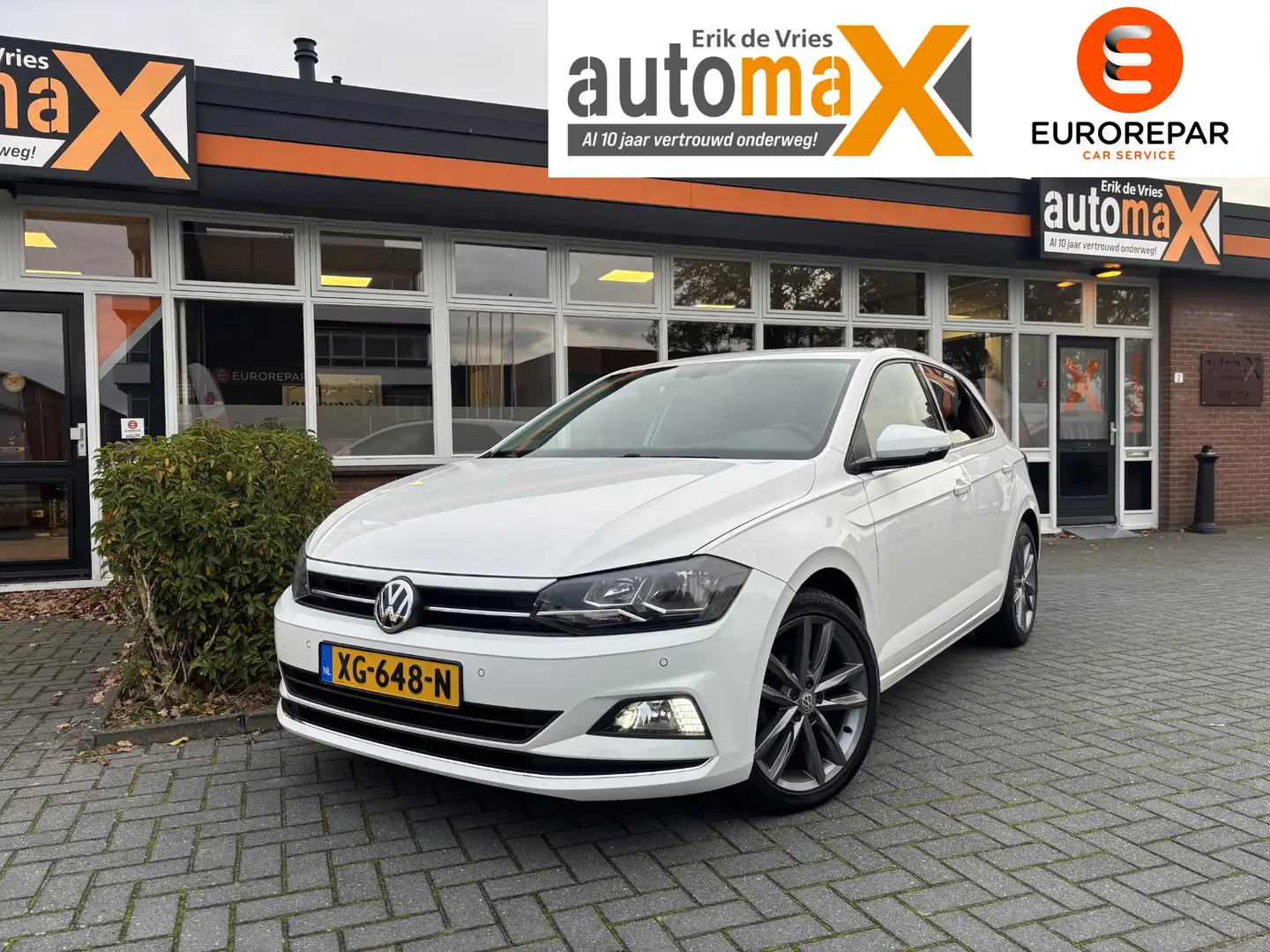 Volkswagen Polo 1.0 TSI Highline |CarPlay!|R-Line!|ACC!| Blanc - 1