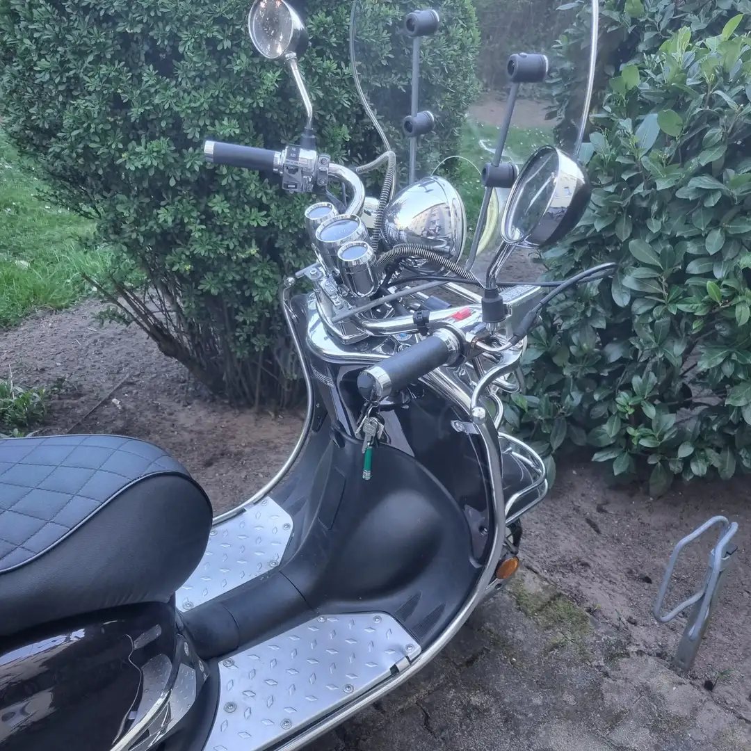 Sonstige Marken Burnout Retro Roller EasyCruiser,45 km/h, Euro 5 Braun - 2