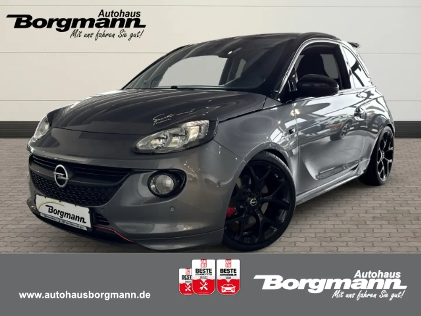 Opel Adam S 1.4 Turbo Schalensitze - Spoiler - LED-TFL Grigio - 1
