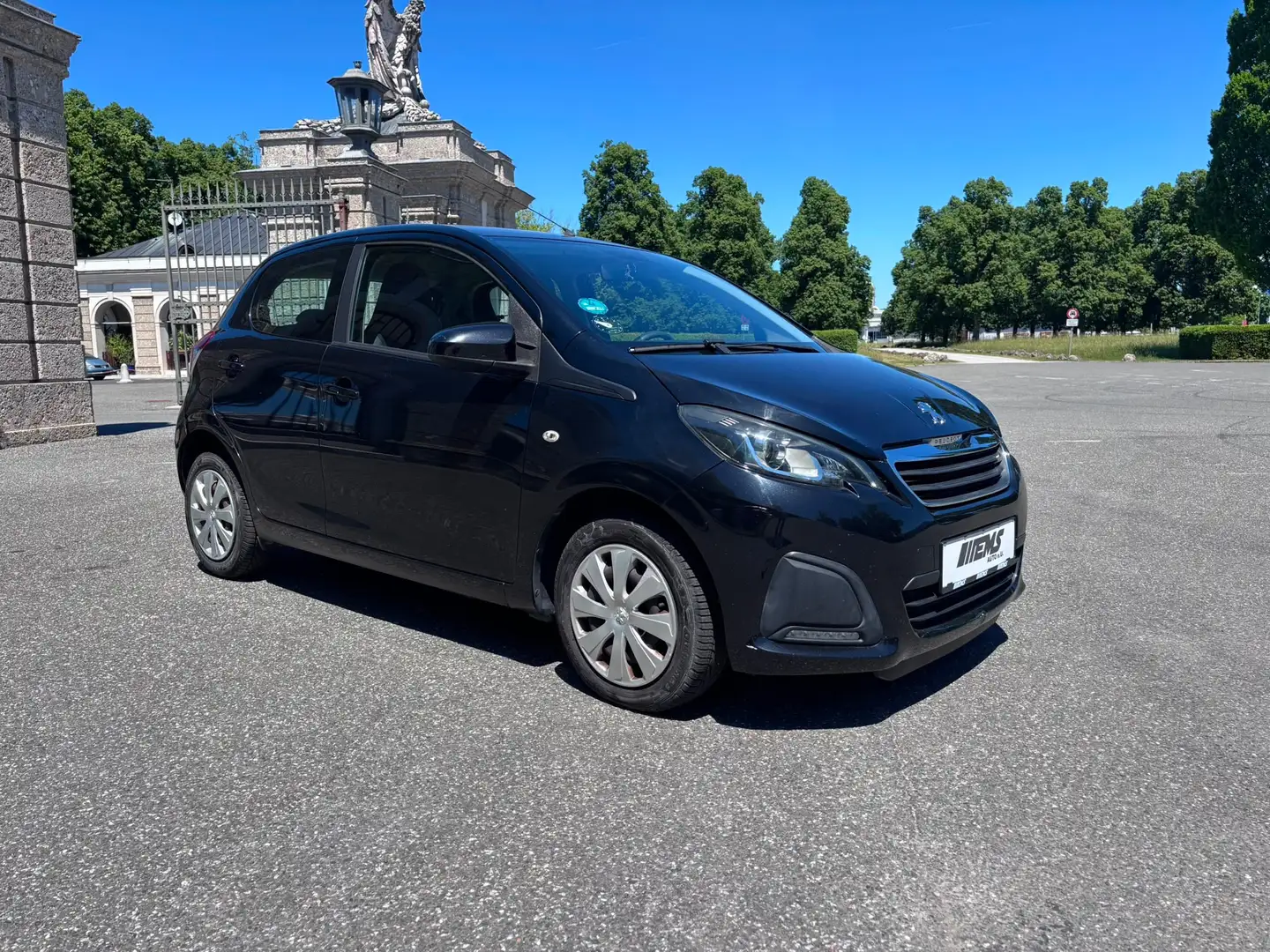 Peugeot 108 Active *PICKERL*KLIMA*FREISPRECH* Schwarz - 2