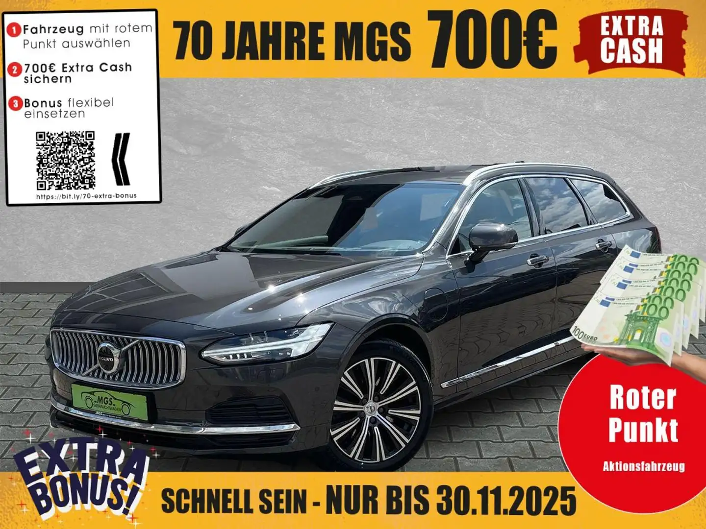 Volvo V90 Inscription Recharge Plug-In Hybrid AWD FIS Grau - 1