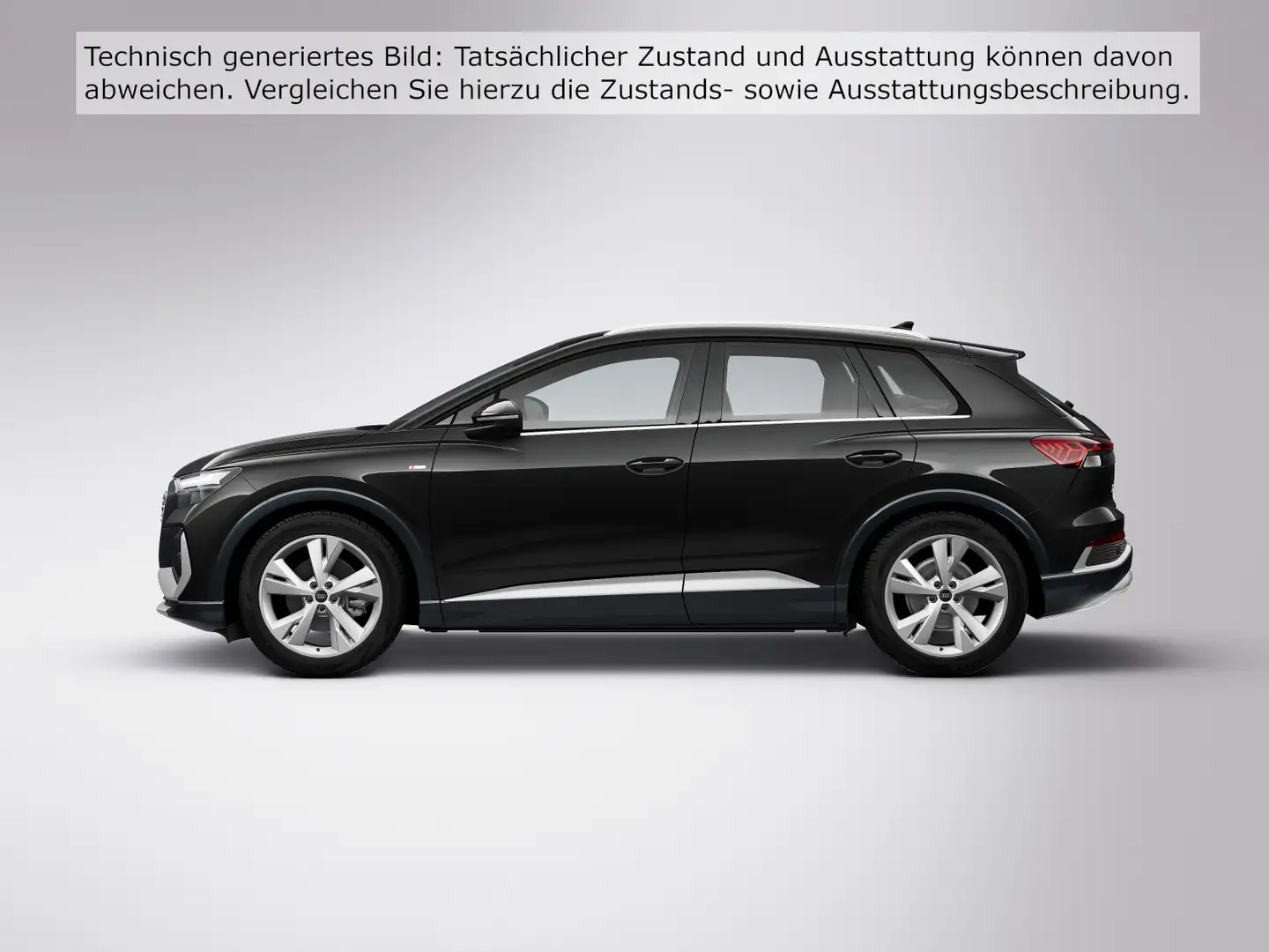 Audi Q4 e-tron 35 S line Nav/EPH/20"/Assist/SHZ/Temp Schwarz - 2