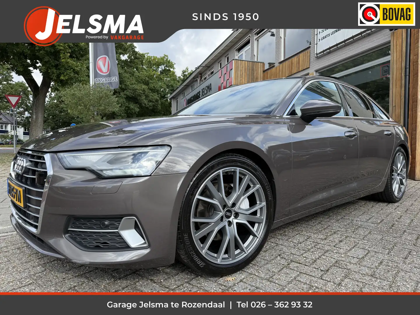Audi A6 Limousine 45 TFSi Sport S line edition, Panoramada Marrón - 1