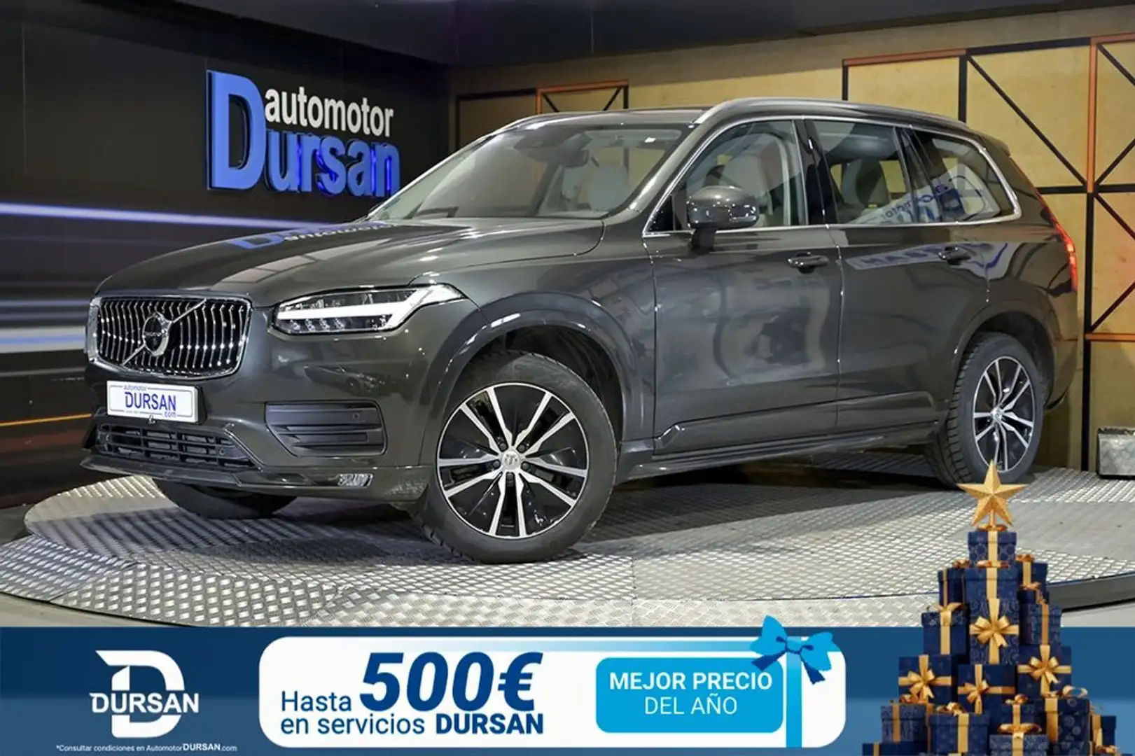 Volvo XC90 2.0 B5 D AWD Momentum Pro Auto Gris - 1