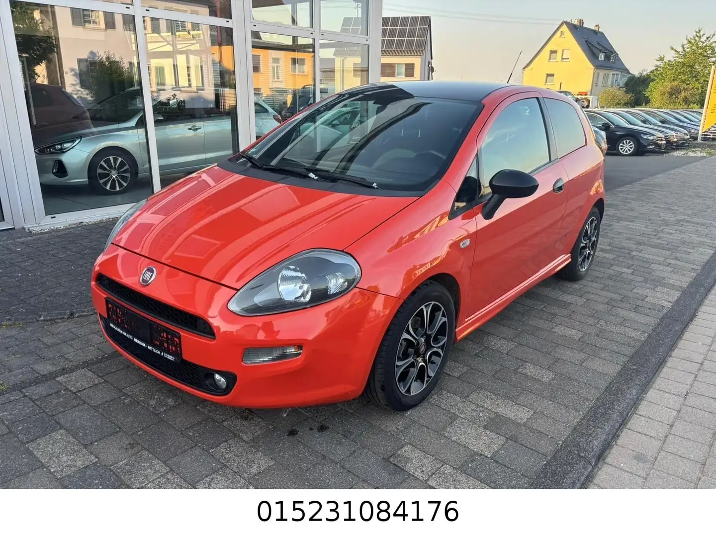 Fiat Punto Pop+Multilenkrad+Klima+2 Hand Orange - 1