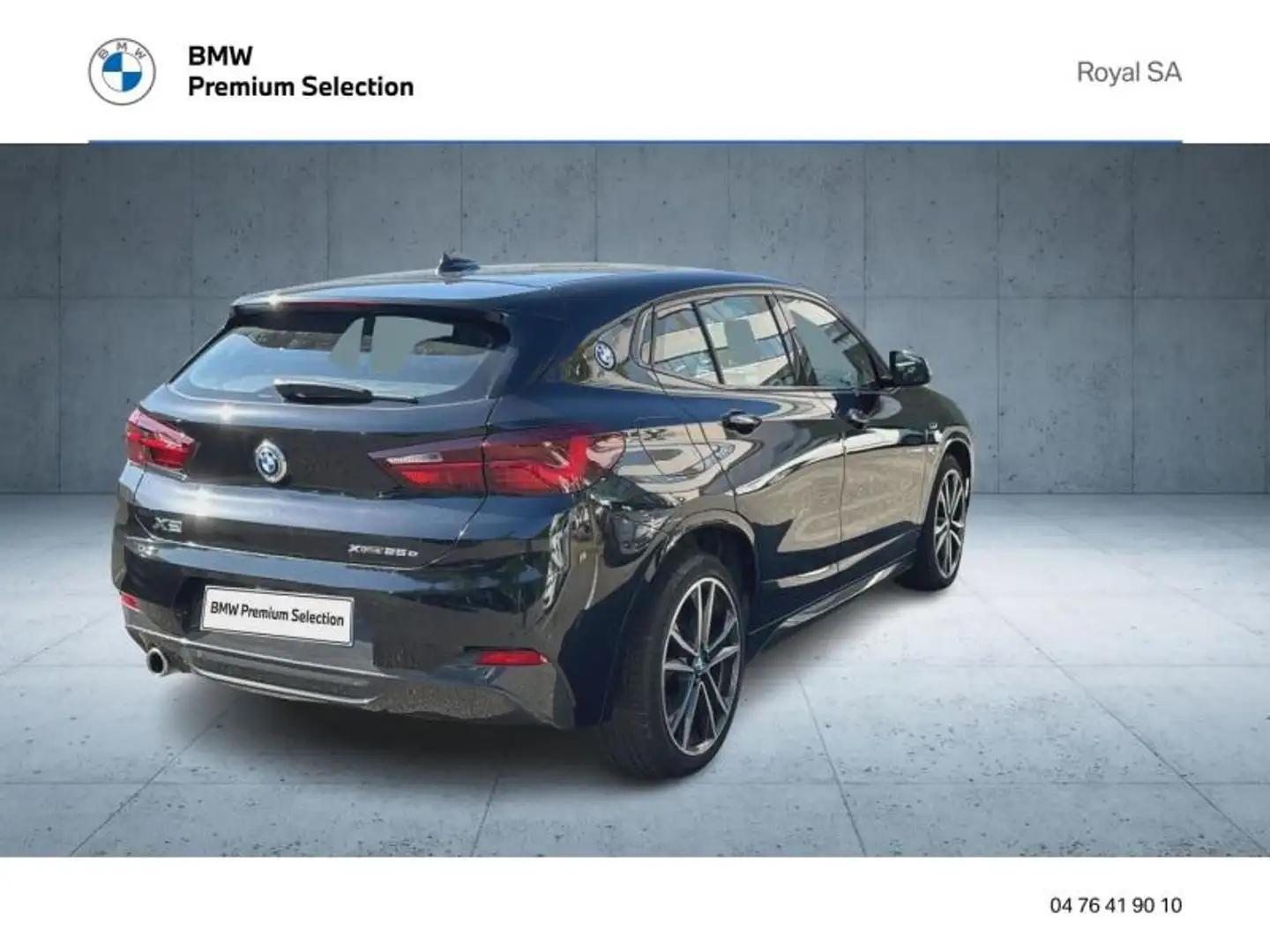BMW X2 xDrive25eA 220ch M Sport Euro6d-T 6cv Schwarz - 2