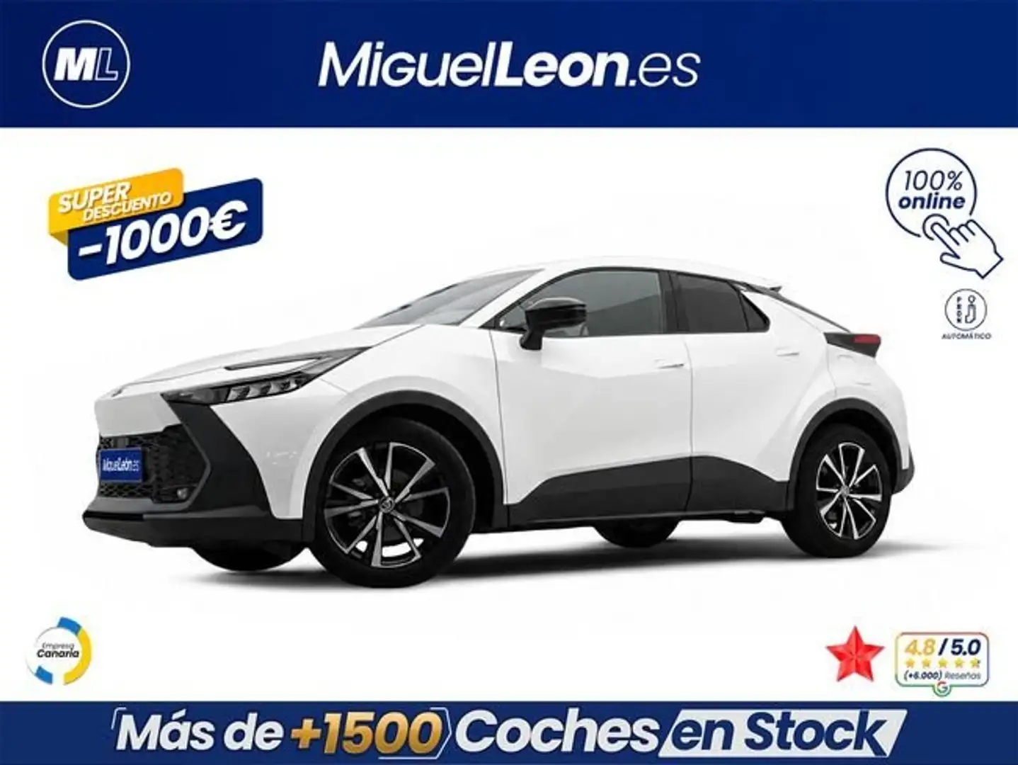 Toyota C-HR 140H Advance Blanco - 1